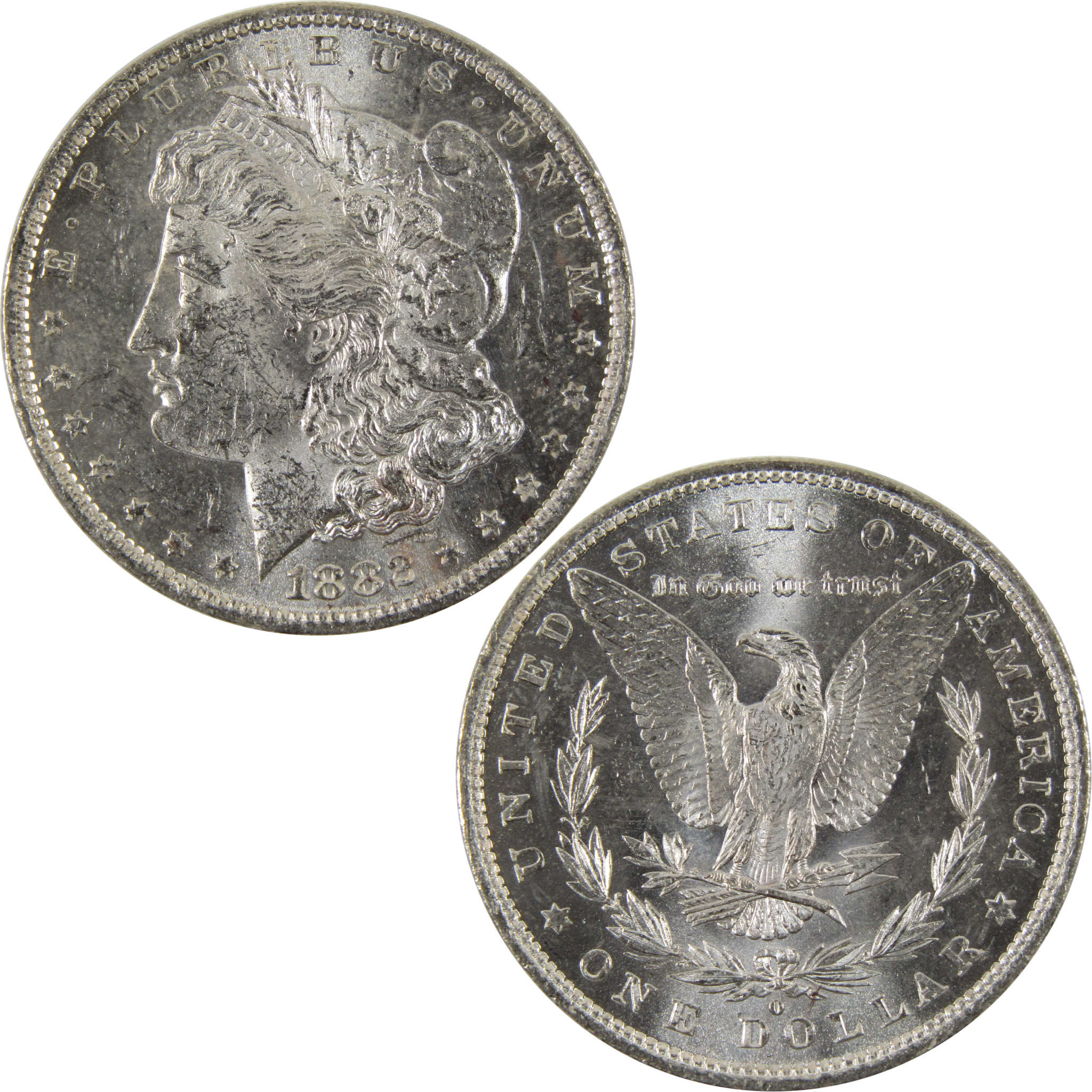 1882 O Morgan Dollar Unc Details 90% Silver $1 Bag Marks SKU:I8800 - Morgan coin - Morgan silver dollar - Morgan silver dollar for sale - Profile Coins &amp; Collectibles