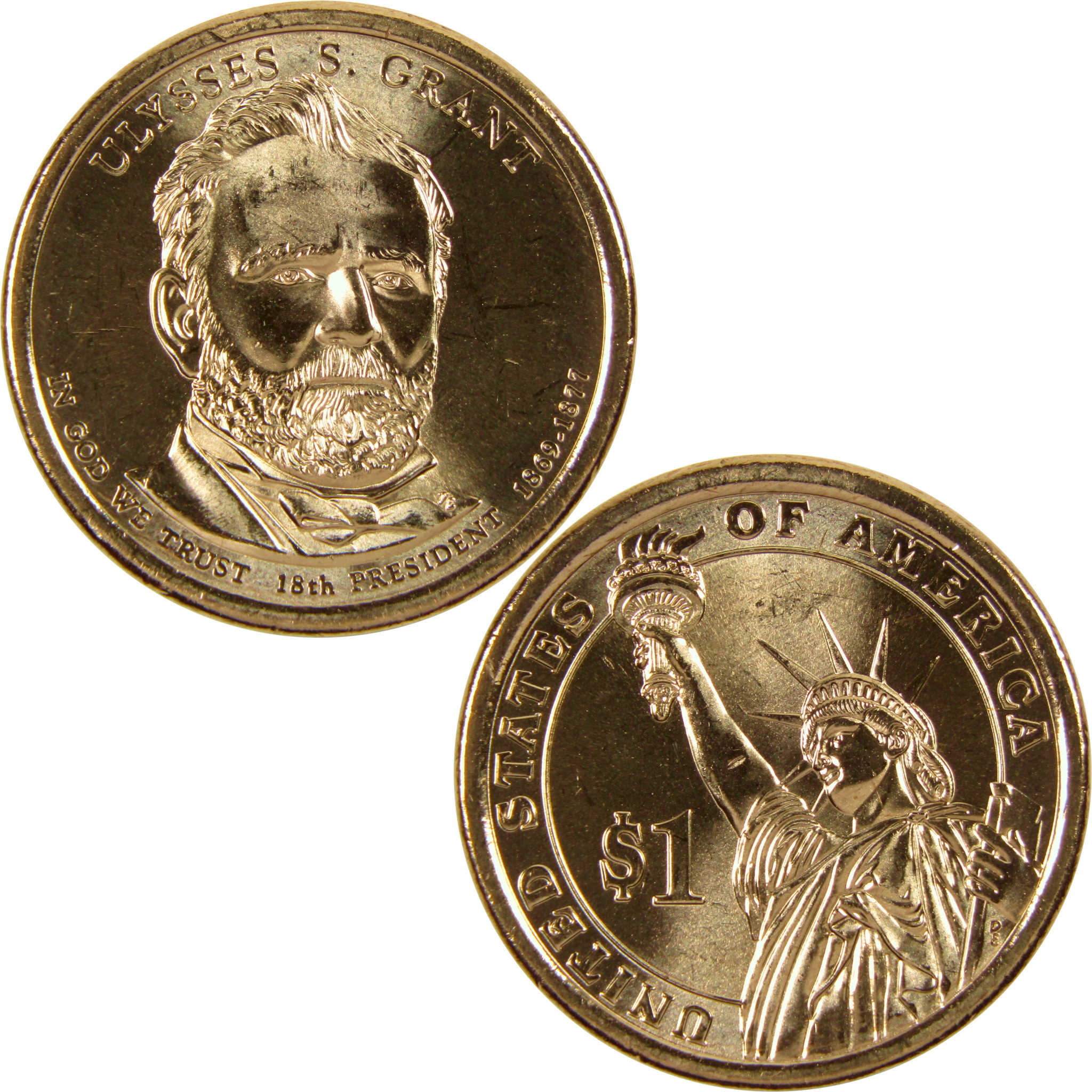 2011 D Ulysses S Grant Presidential Dollar BU Uncirculated $1 Coin