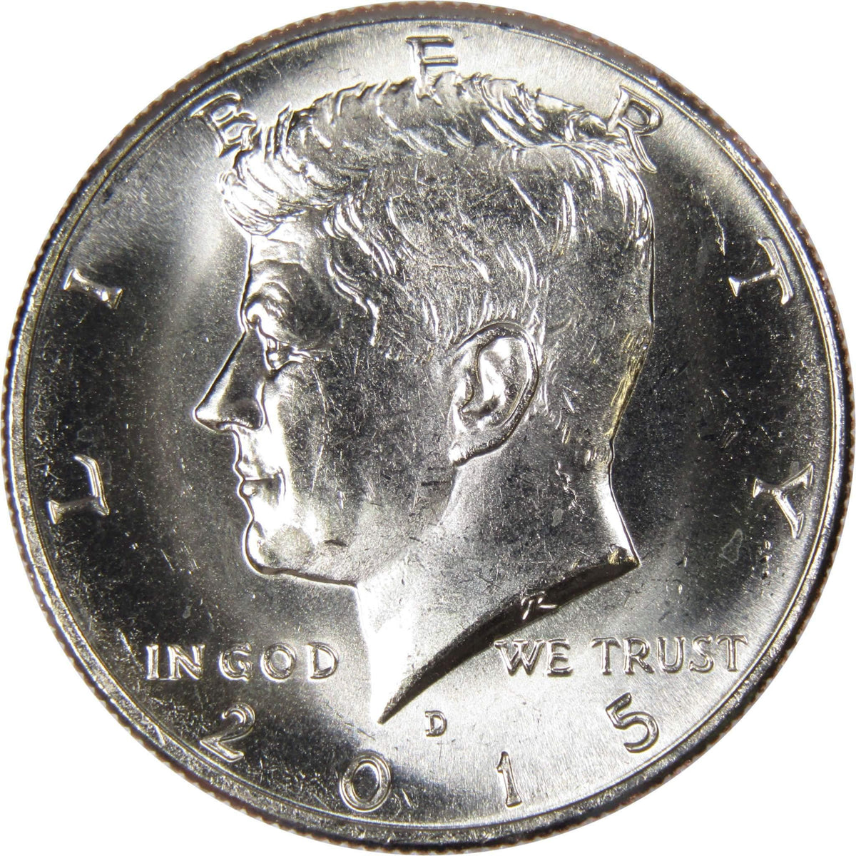 2015 D Kennedy Half Dollar Clad Uncirculated Mint State 50c Coin