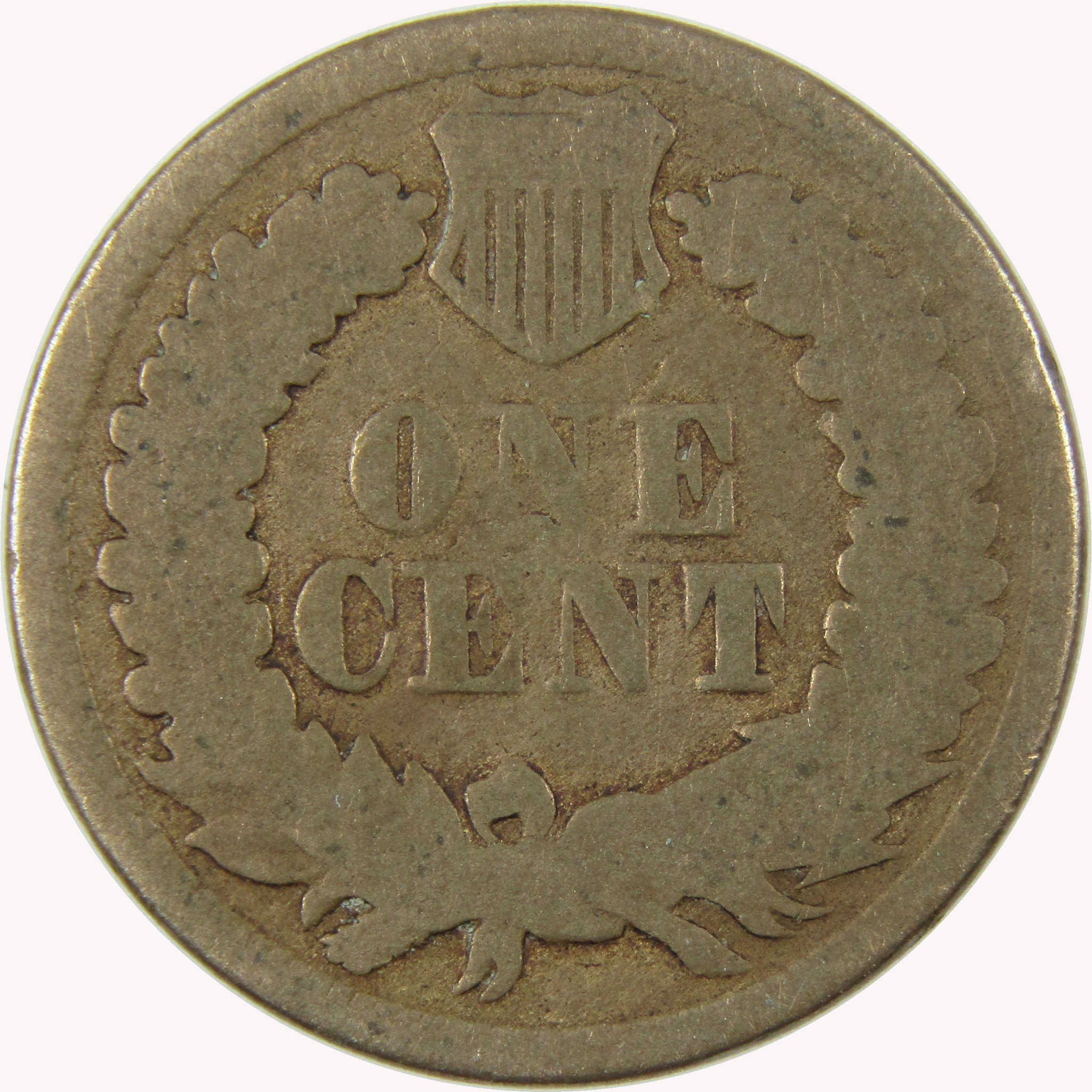 1863 Indian Head Cent G Good Penny 1c Coin SKU:CP1100
