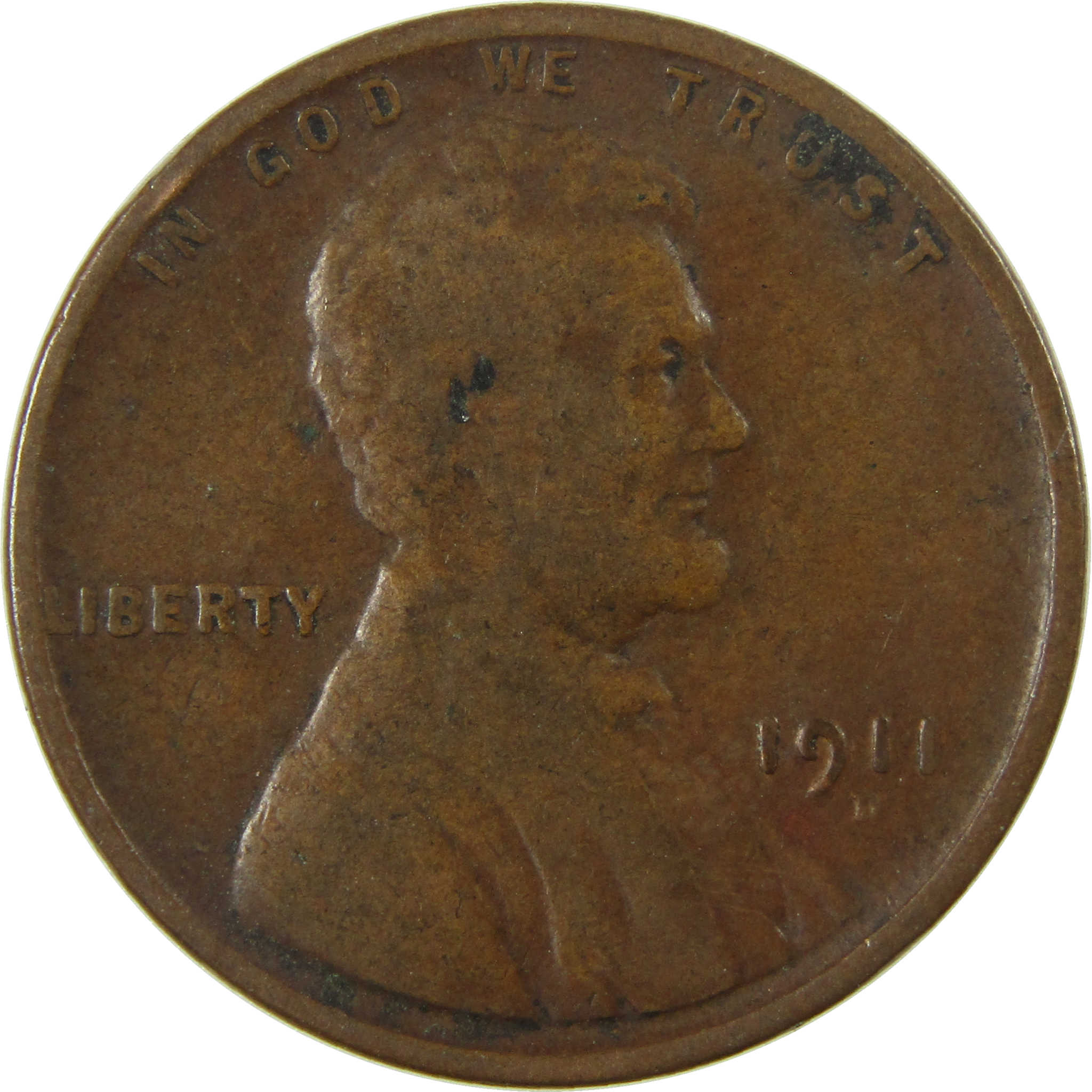 1911 D Lincoln Wheat Cent VG Very Good Details Penny SKU:I26862