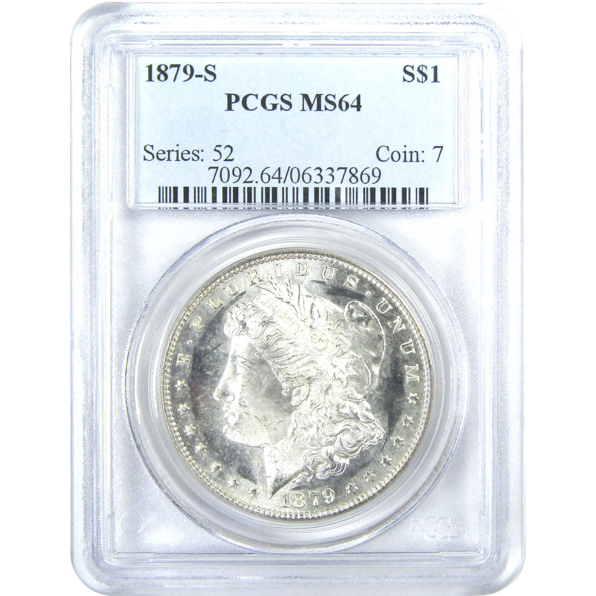 1879 S Morgan Dollar MS 64 PCGS Silver $1 Uncirculated Coin SKU:I15934 - Morgan coin - Morgan silver dollar - Morgan silver dollar for sale - Profile Coins &amp; Collectibles