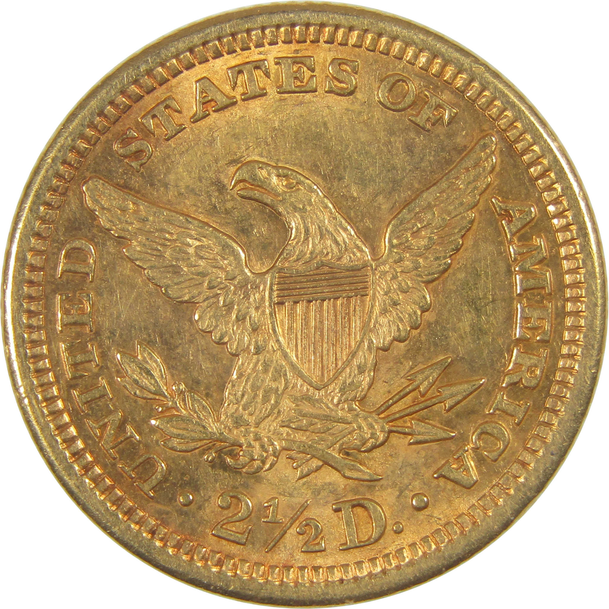 1907 Liberty Head Quarter Eagle AU About Uncirculated Gold SKU:I17432