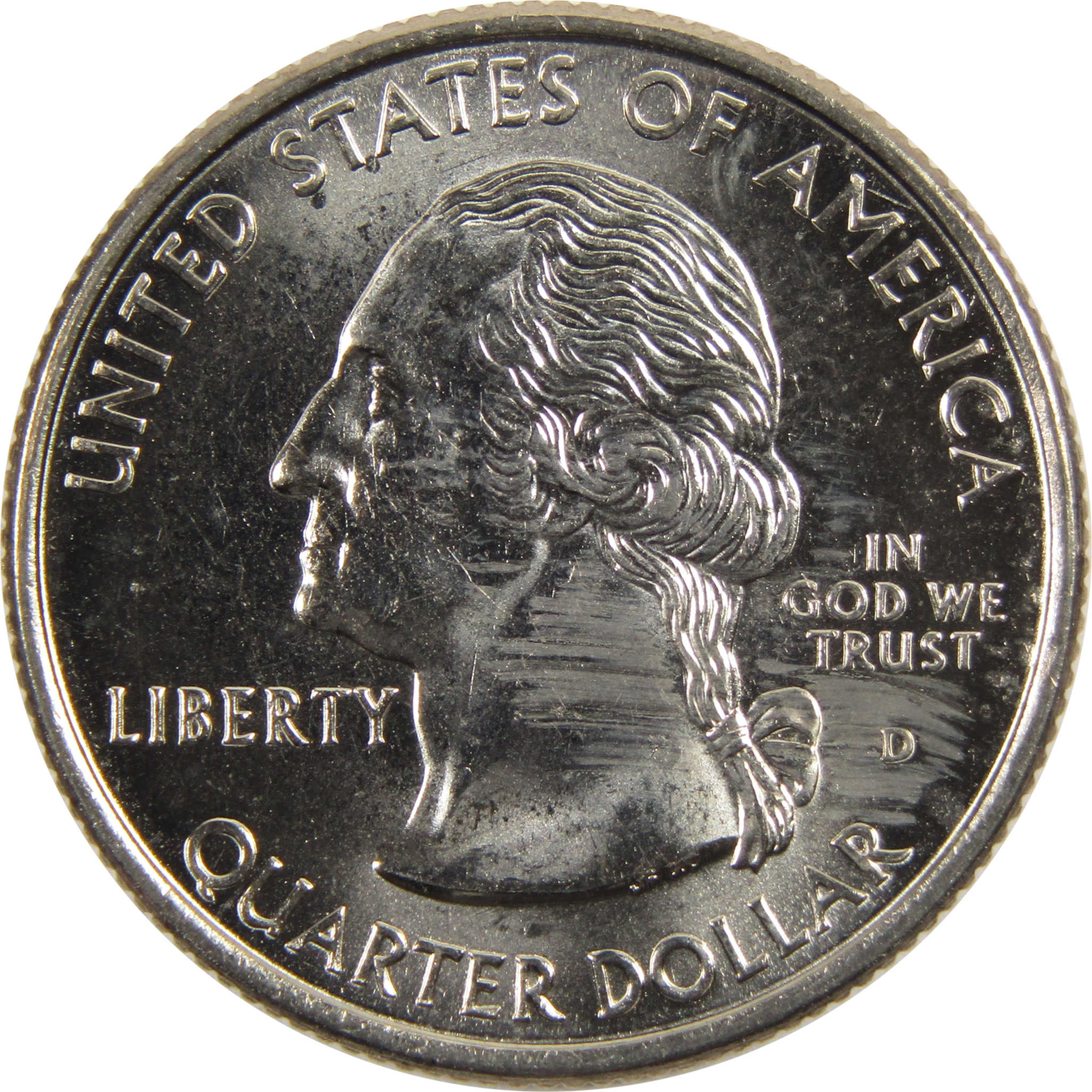 1999 D New Jersey State Quarter BU Uncirculated Clad 25c Coin