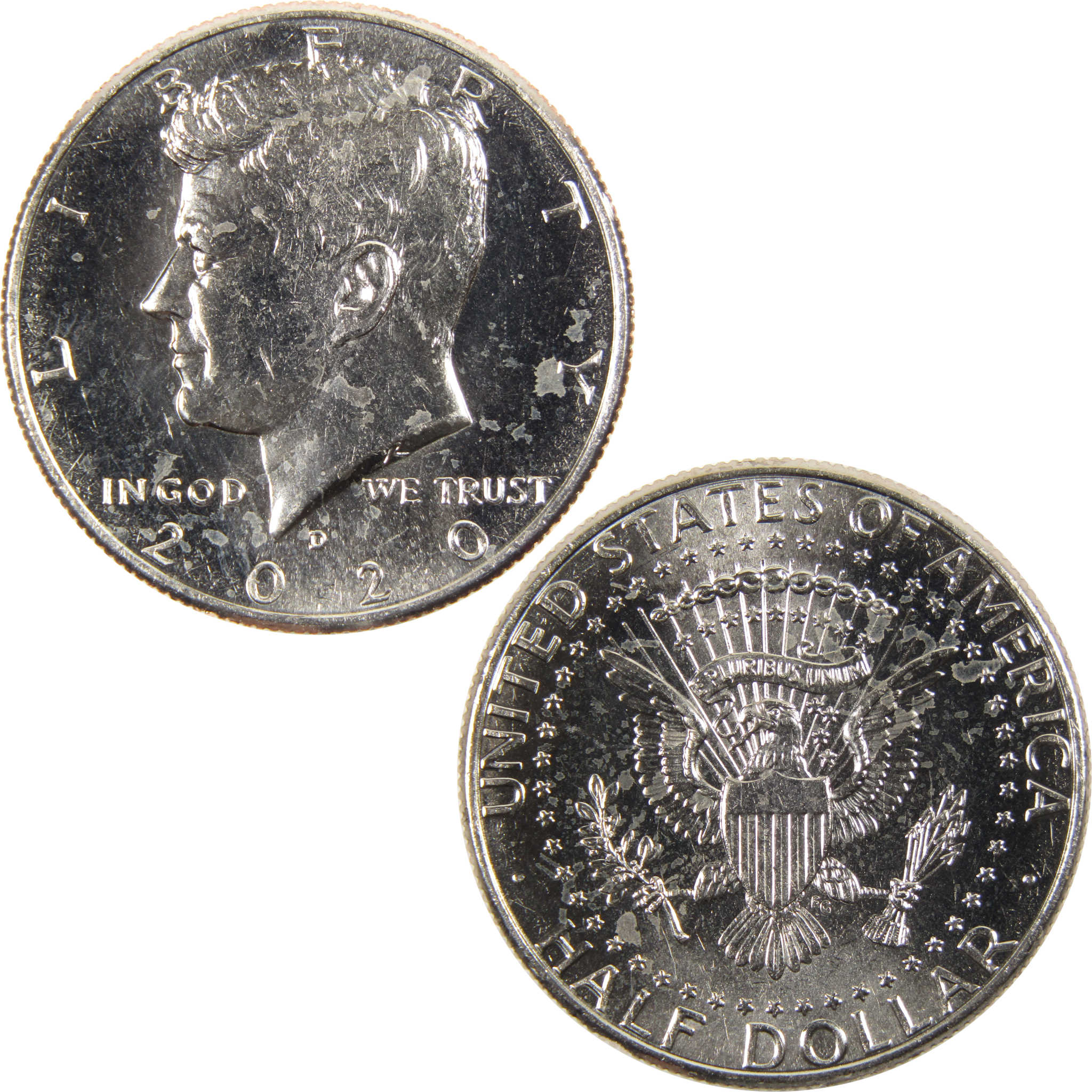 2020 D Kennedy Half Dollar BU Uncirculated Clad 50c Coin