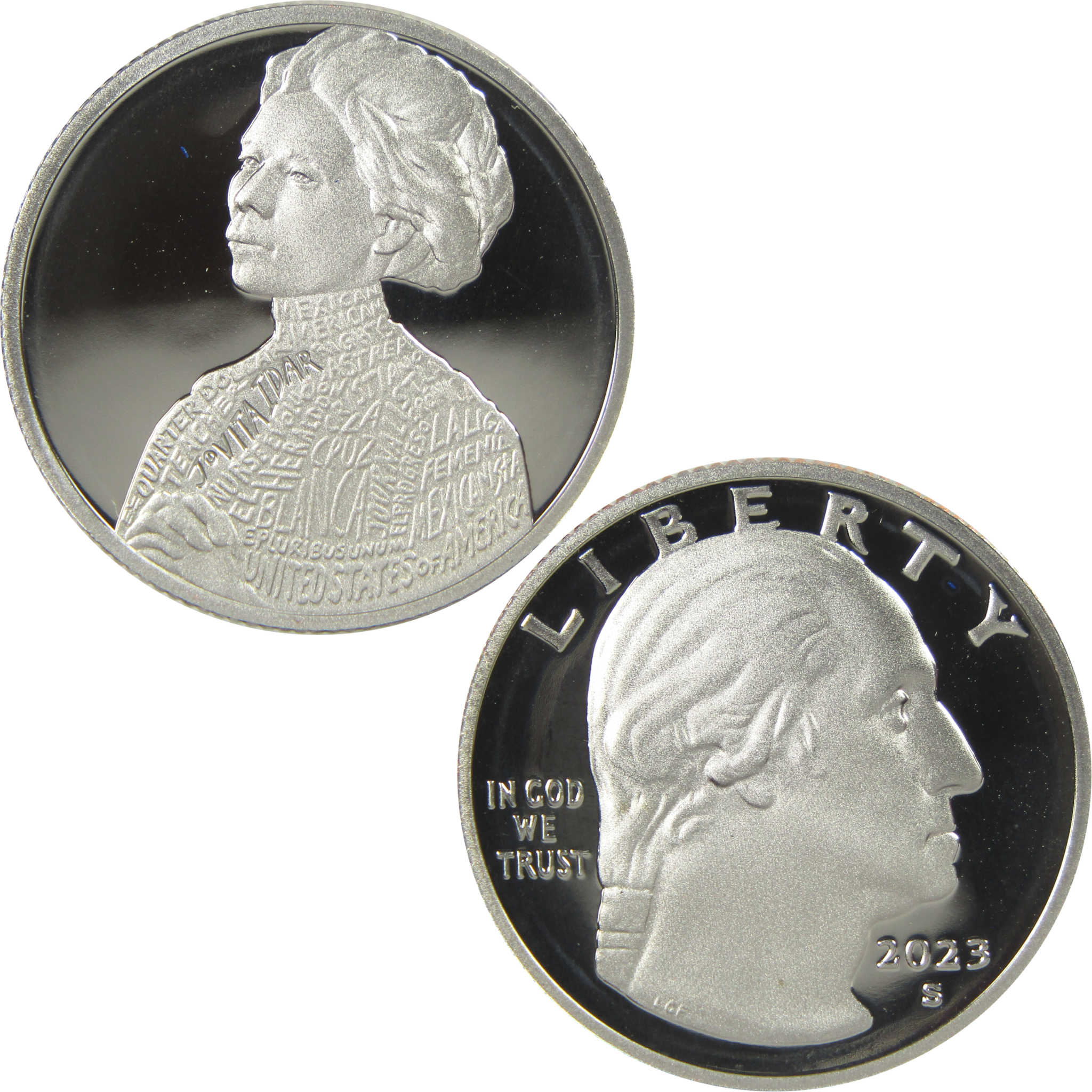 2023 S Jovita Idar American Women Quarter Choice Proof Clad 25c Coin