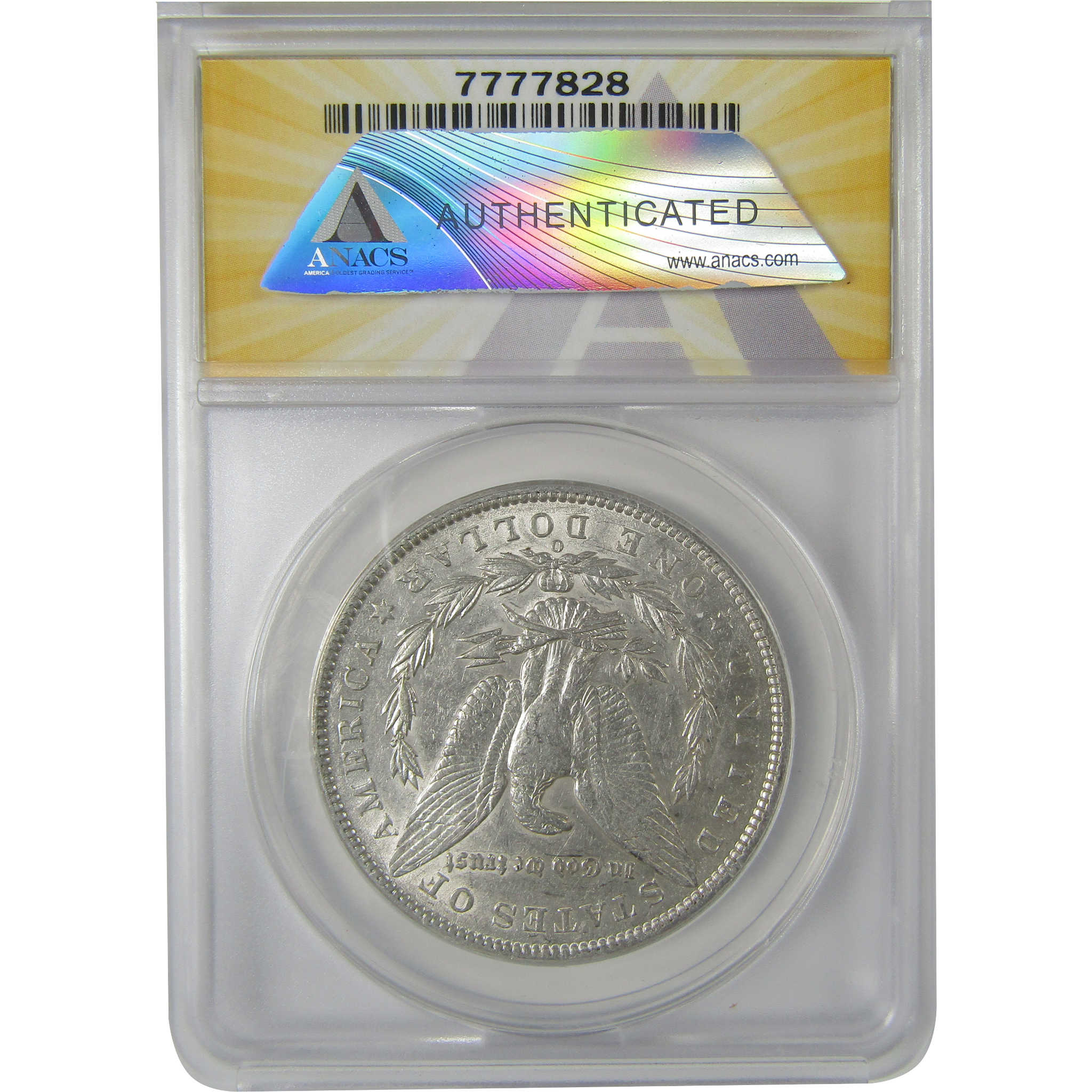 1896 O Morgan Dollar AU 50 Details ANACS Silver $1 Coin SKU:I18956 - Morgan coin - Morgan silver dollar - Morgan silver dollar for sale - Profile Coins &amp; Collectibles