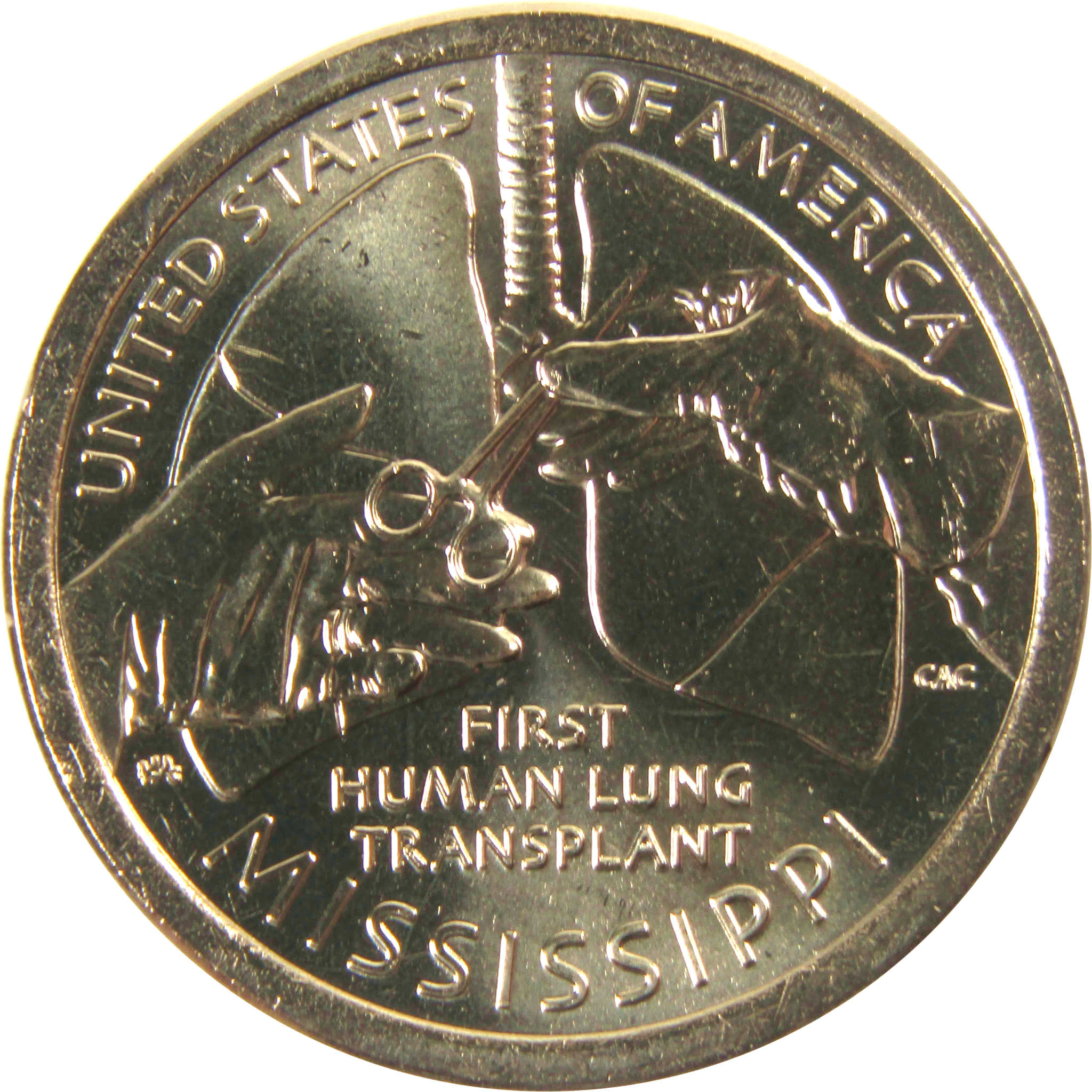 2023 D Human Lung Transplant American Innovation Dollar Uncirculated