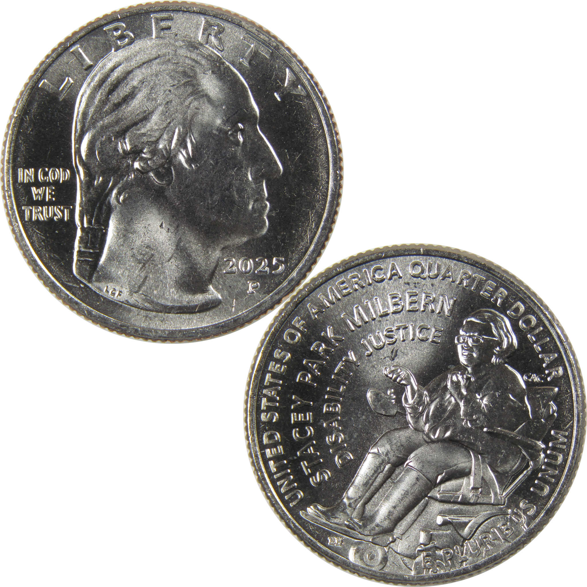 2025 P Stacey Park Milbern American Women Quarter Uncirculated Clad