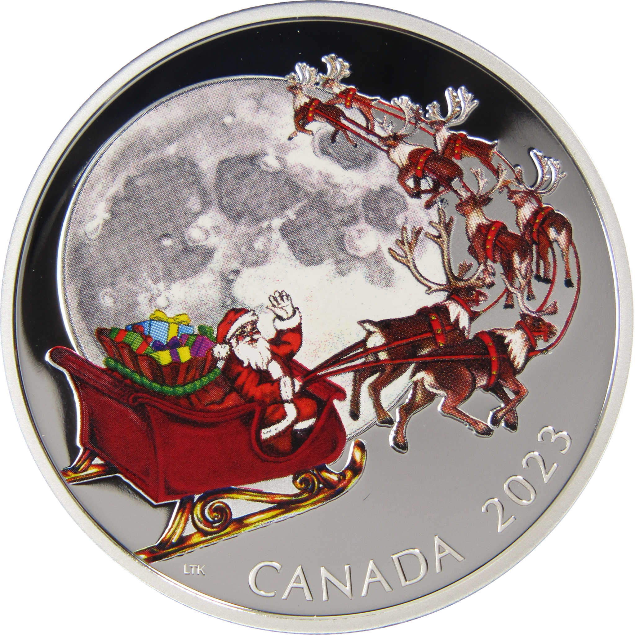 The Magic of the Season 1 oz .9999 Silver $20 Proof 2023 Canadian COA