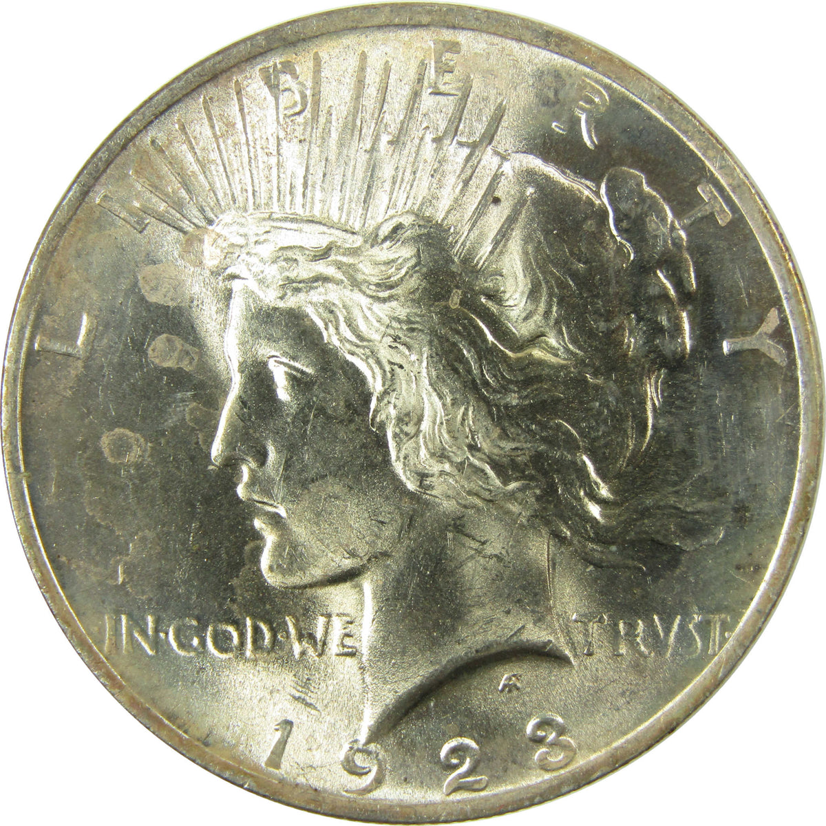1923 Peace Silver Dollar Uncirculated Mint State $1 Coin SKU:CP1720