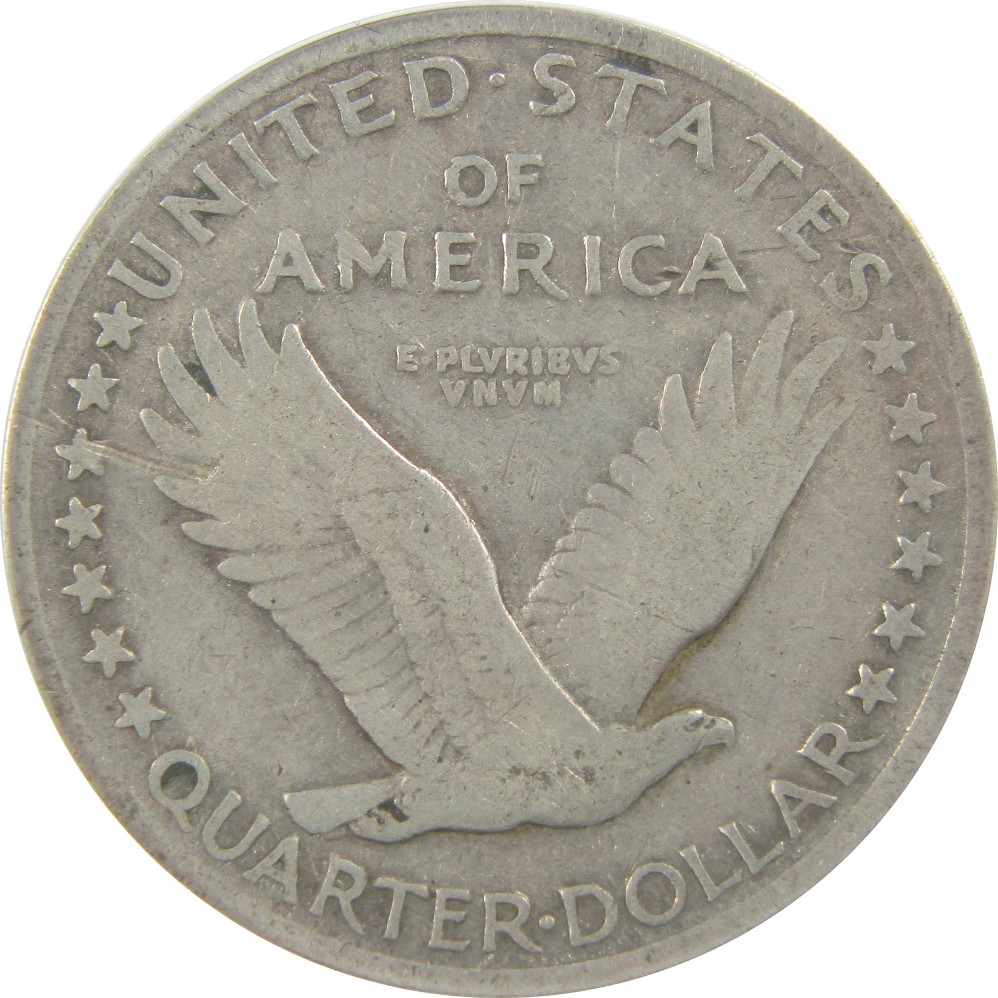 1917 Type 1 Standing Liberty Quarter VF 25 Details ANACS SKU:I22335