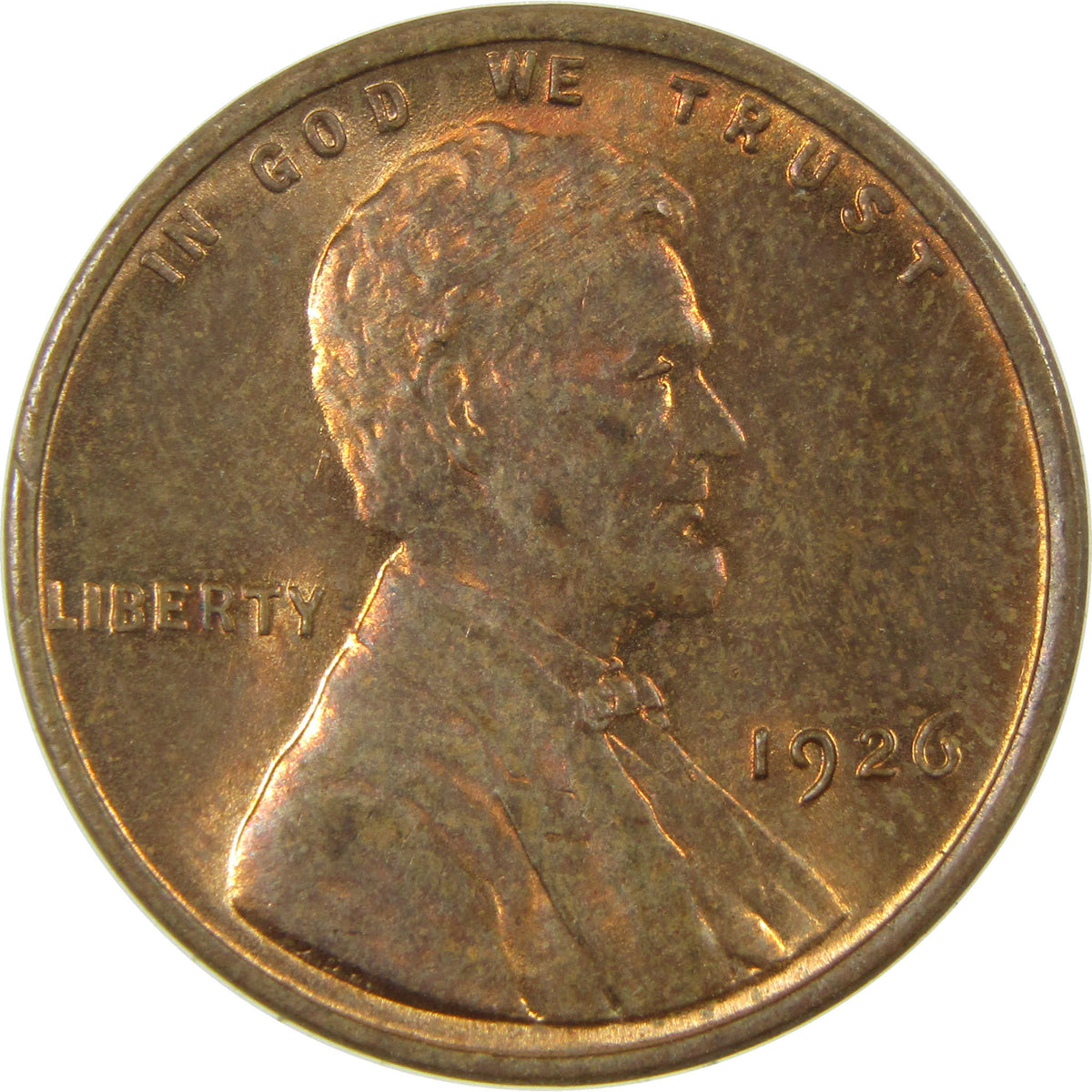 1926 Lincoln Wheat Cent Uncirculated Penny 1c Coin SKU:I28259