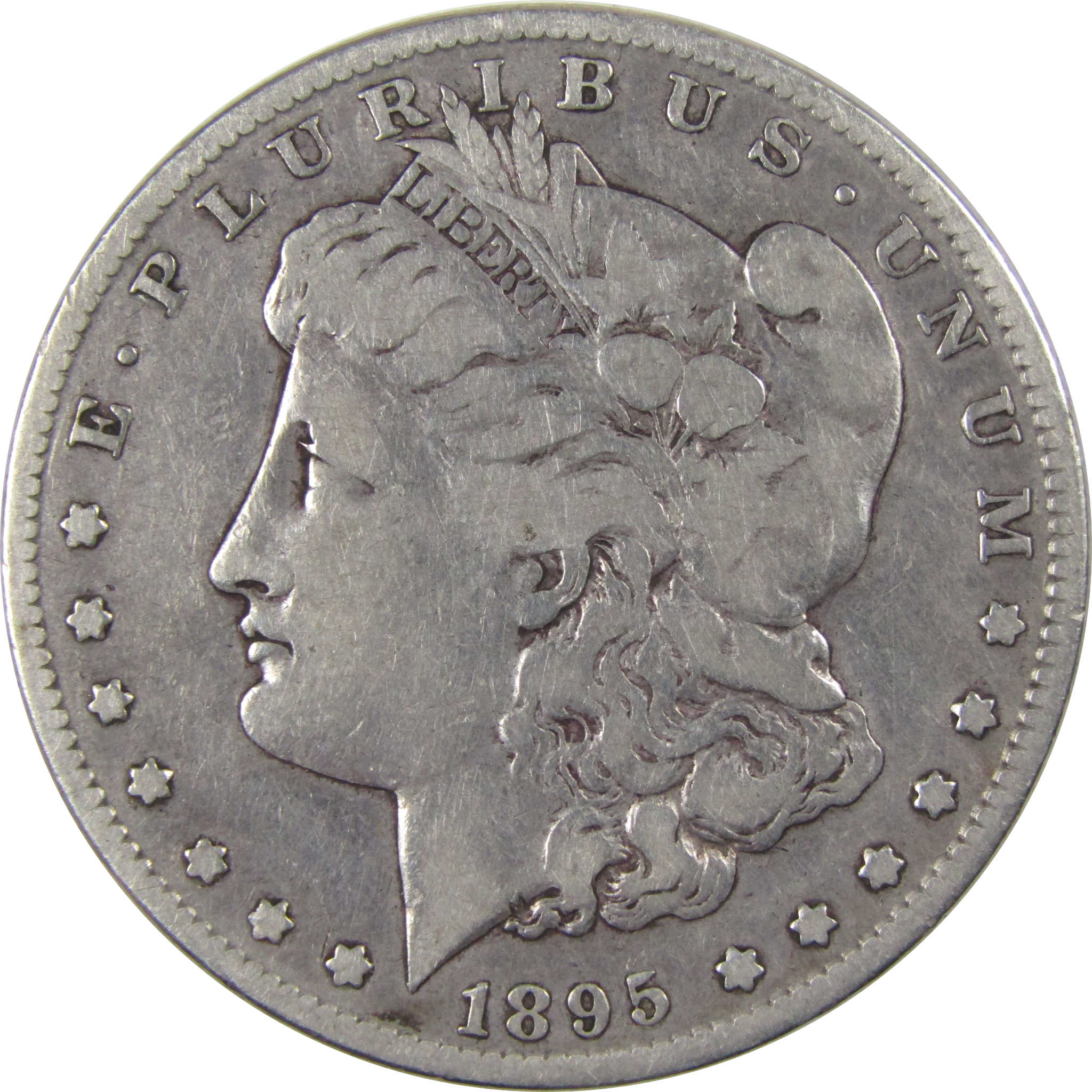 1895 S Morgan Dollar F Fine Silver $1 Coin SKU:I23909 - Morgan coin - Morgan silver dollar - Morgan silver dollar for sale - Profile Coins &amp; Collectibles