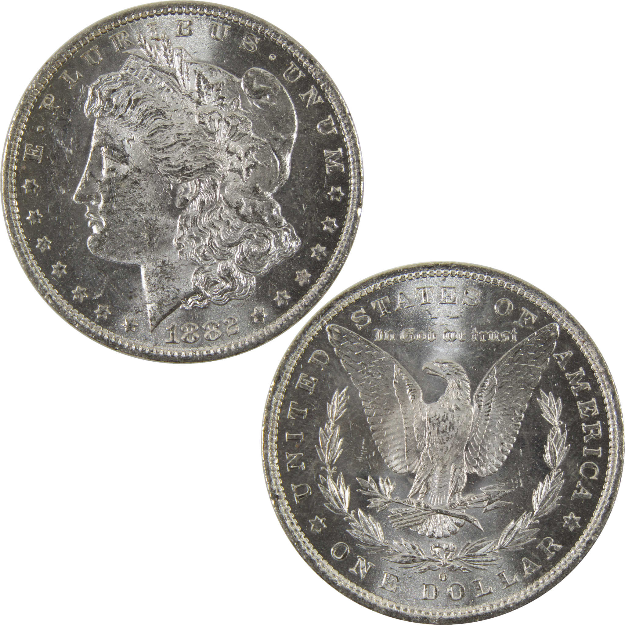 1882 O Morgan Dollar Unc Details 90% Silver $1 Bag Marks SKU:I8799 - Morgan coin - Morgan silver dollar - Morgan silver dollar for sale - Profile Coins &amp; Collectibles