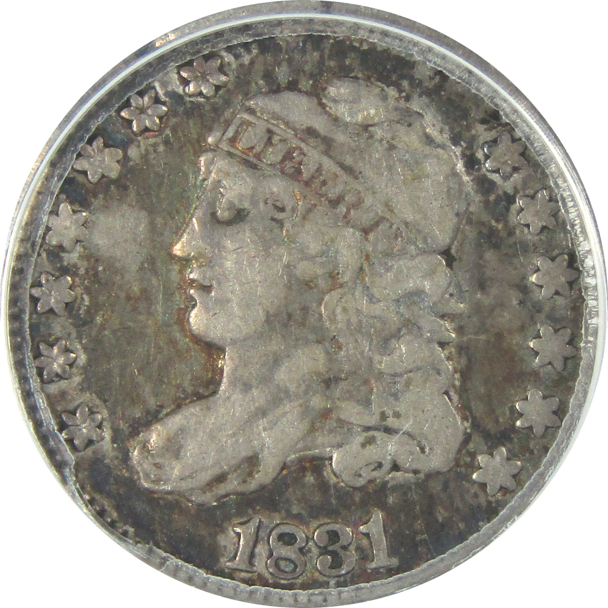 1831 Capped Bust Half Dime VF 30 Details ANACS Silver 5c SKU:I16102