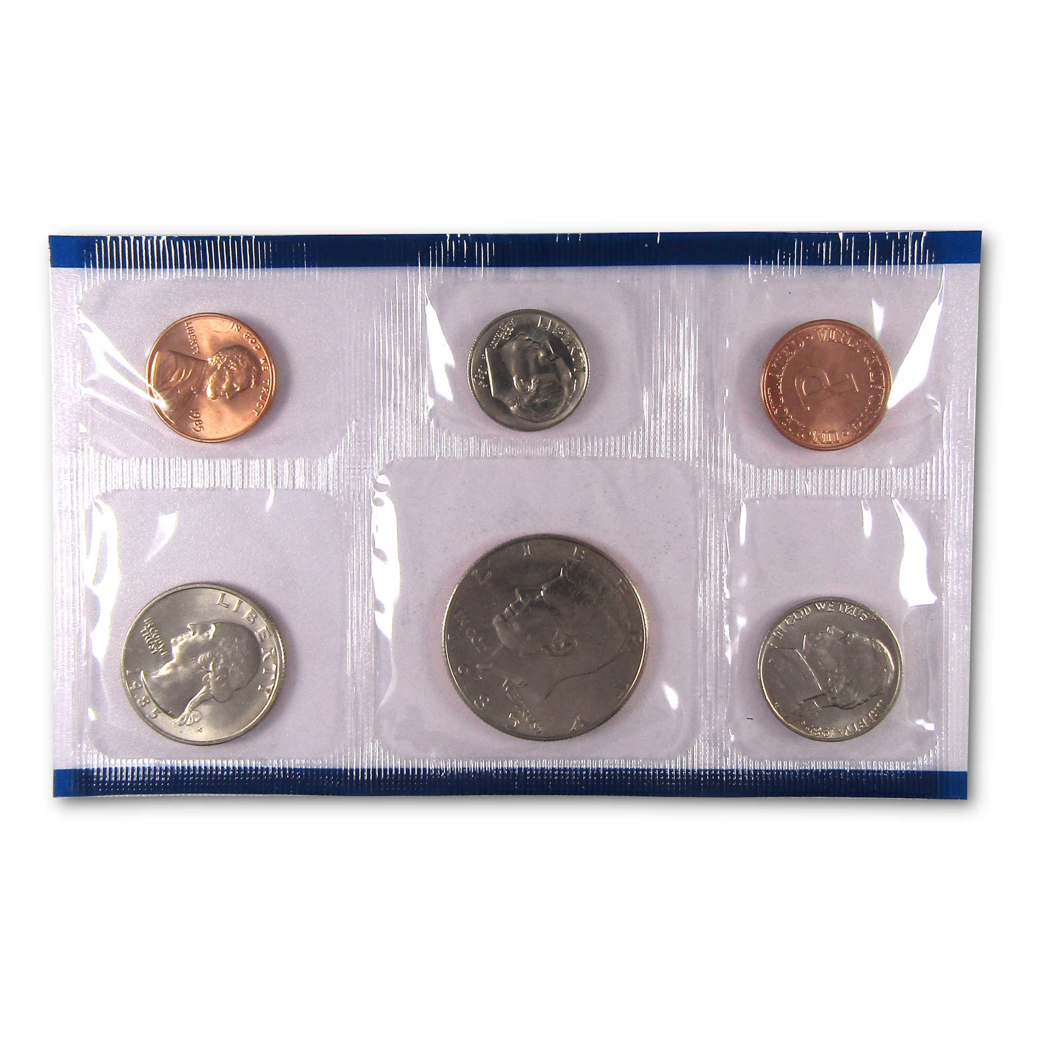 1985 Uncirculated U.S. Mint Original Government Packaging OGP