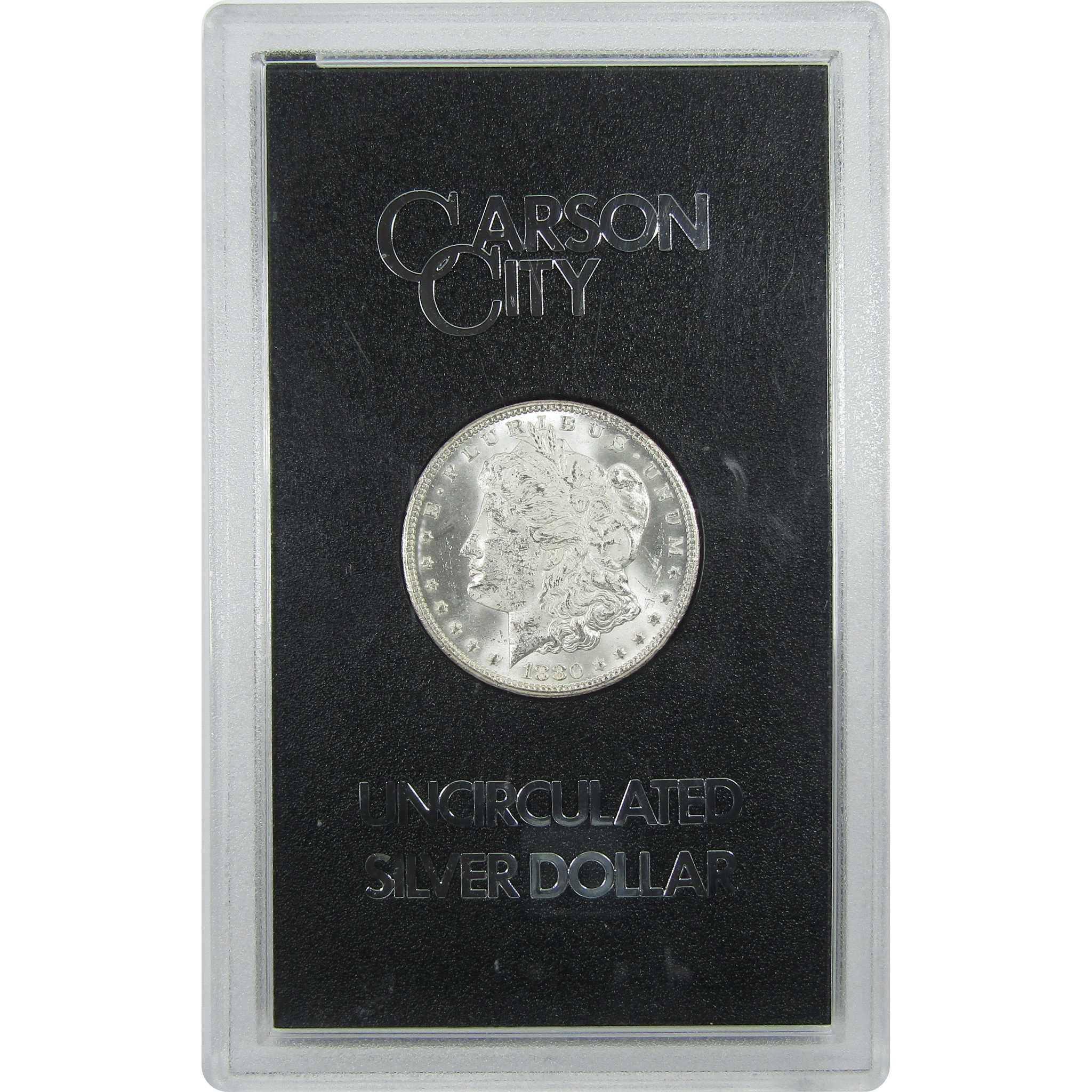 1880 CC 80/79 Rev 78 GSA Morgan Dollar Uncirculated Silver SKU:I15486 - Morgan coin - Morgan silver dollar - Morgan silver dollar for sale - Profile Coins &amp; Collectibles