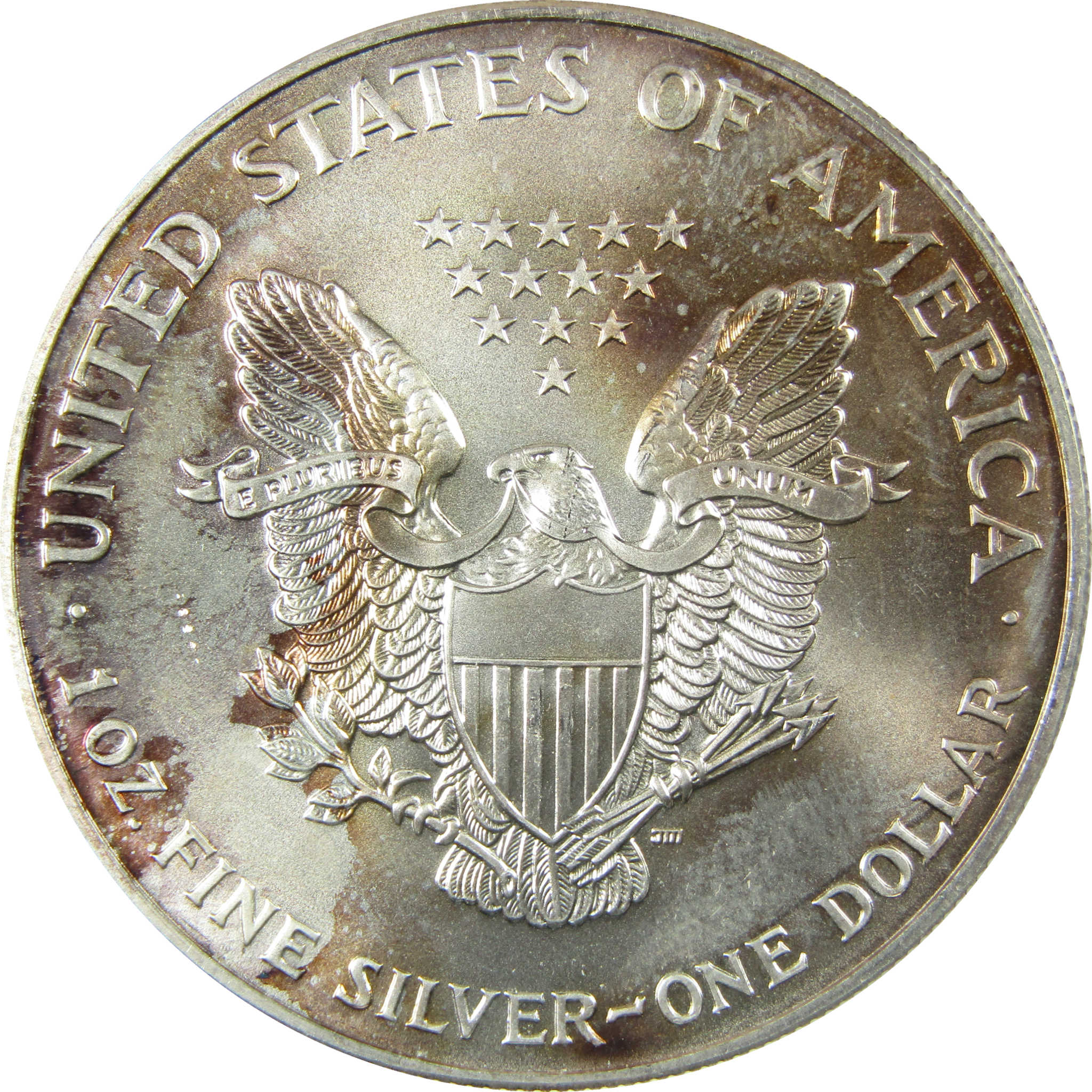 2001 American Silver Eagle Uncirculated Mint State $1 Coin SKU:CP1515