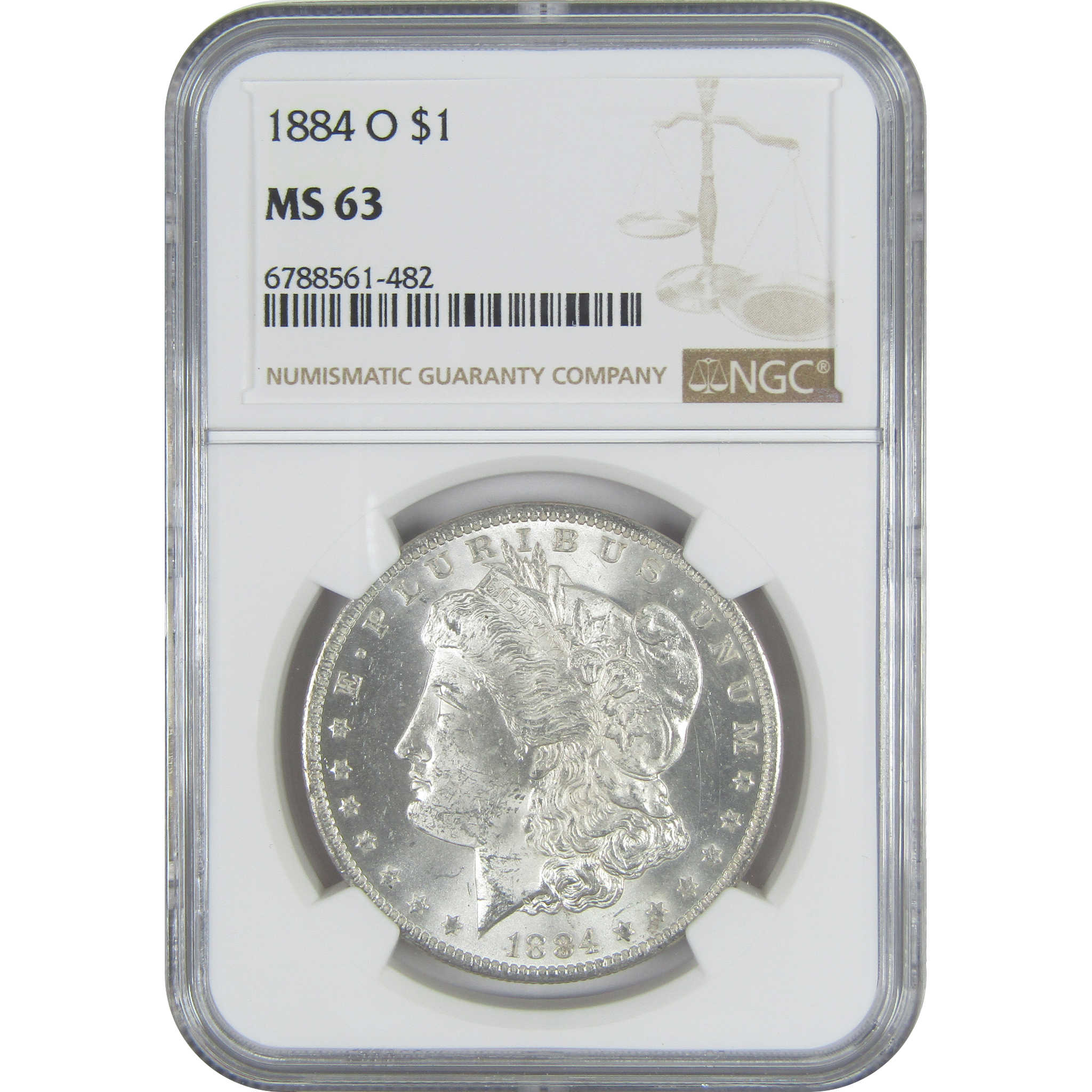 1884 O Morgan Dollar MS 63 NGC Silver $1 Uncirculated Coin SKU:I15664 - Morgan coin - Morgan silver dollar - Morgan silver dollar for sale - Profile Coins &amp; Collectibles