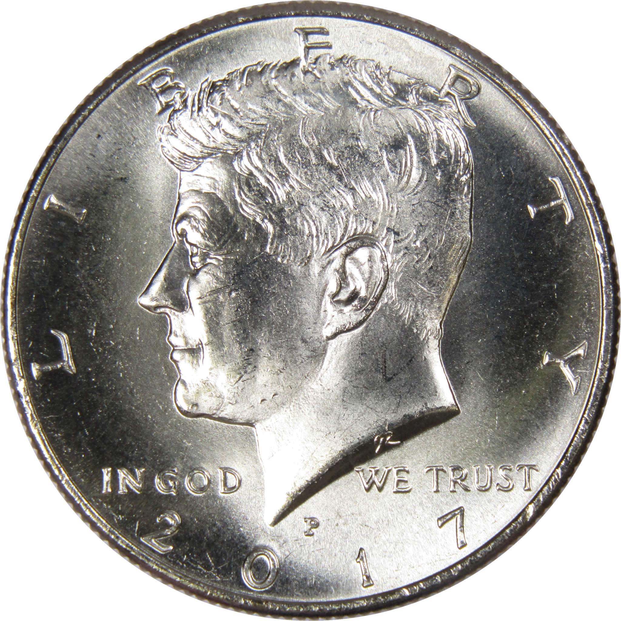 2017 P Kennedy Half Dollar Clad Uncirculated Mint State 50c Coin