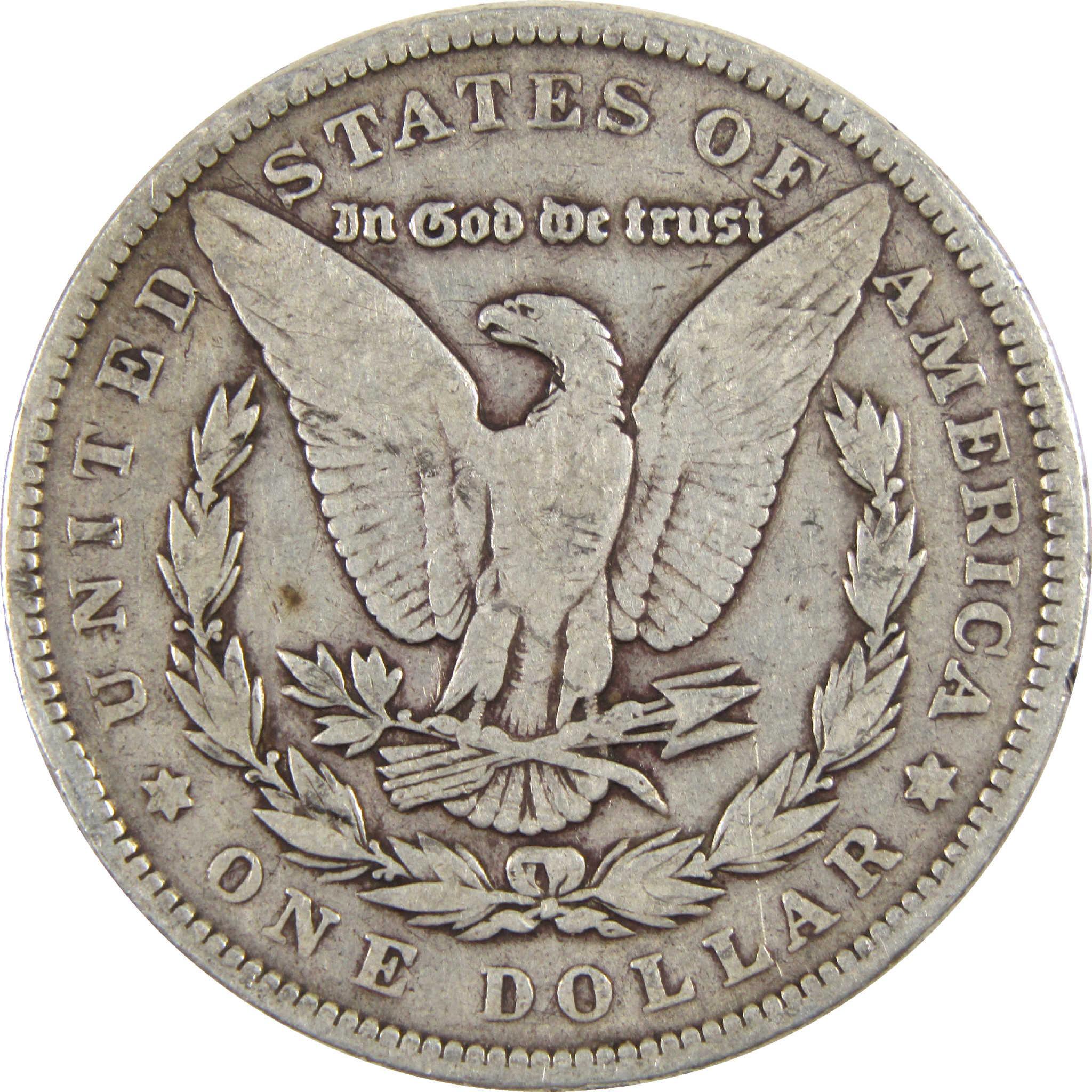 1889 Morgan Dollar VG Very Good Silver $1 Coin