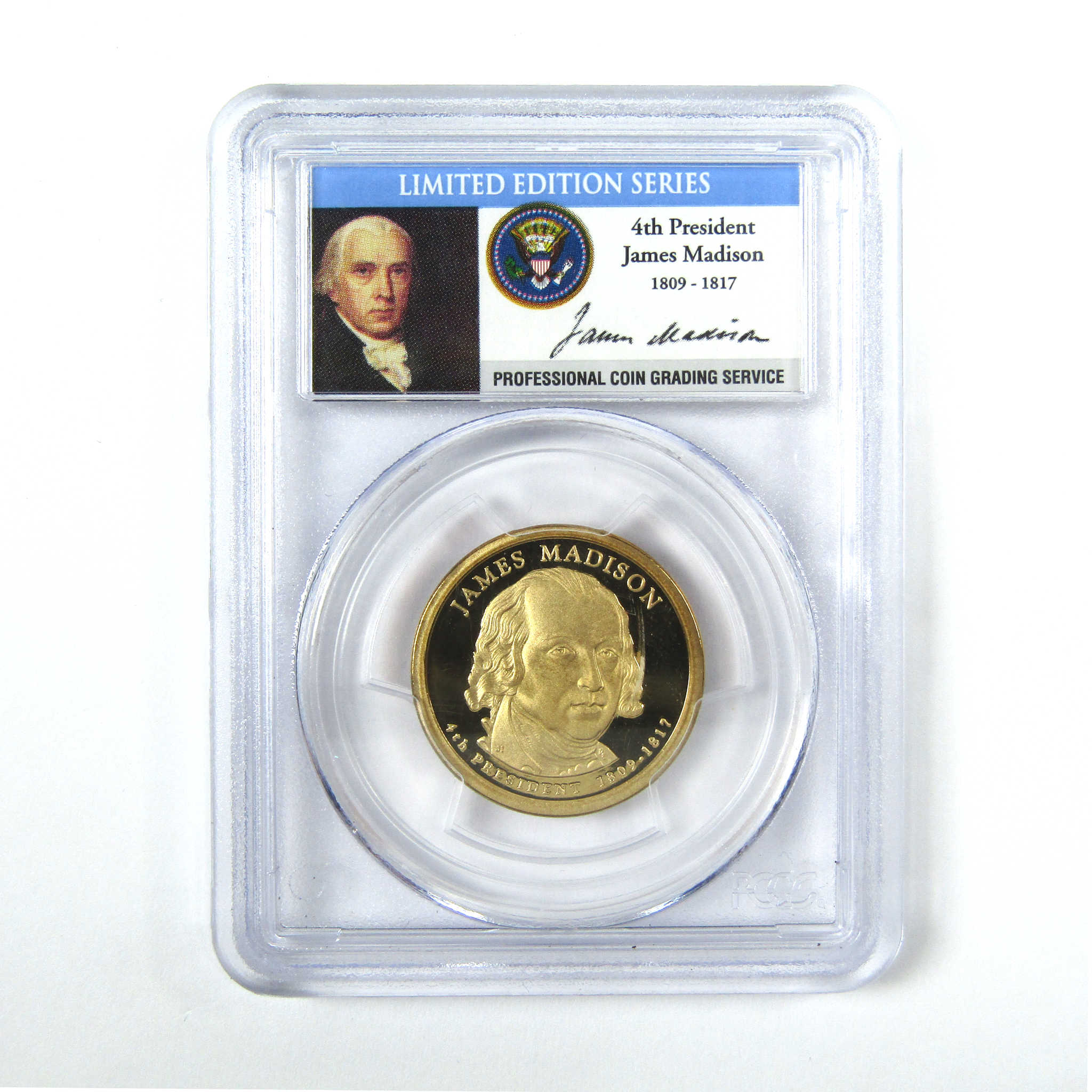 2007 S James Madison Presidential Dollar PR 69 DCAM PCGS SKU:CPC7702