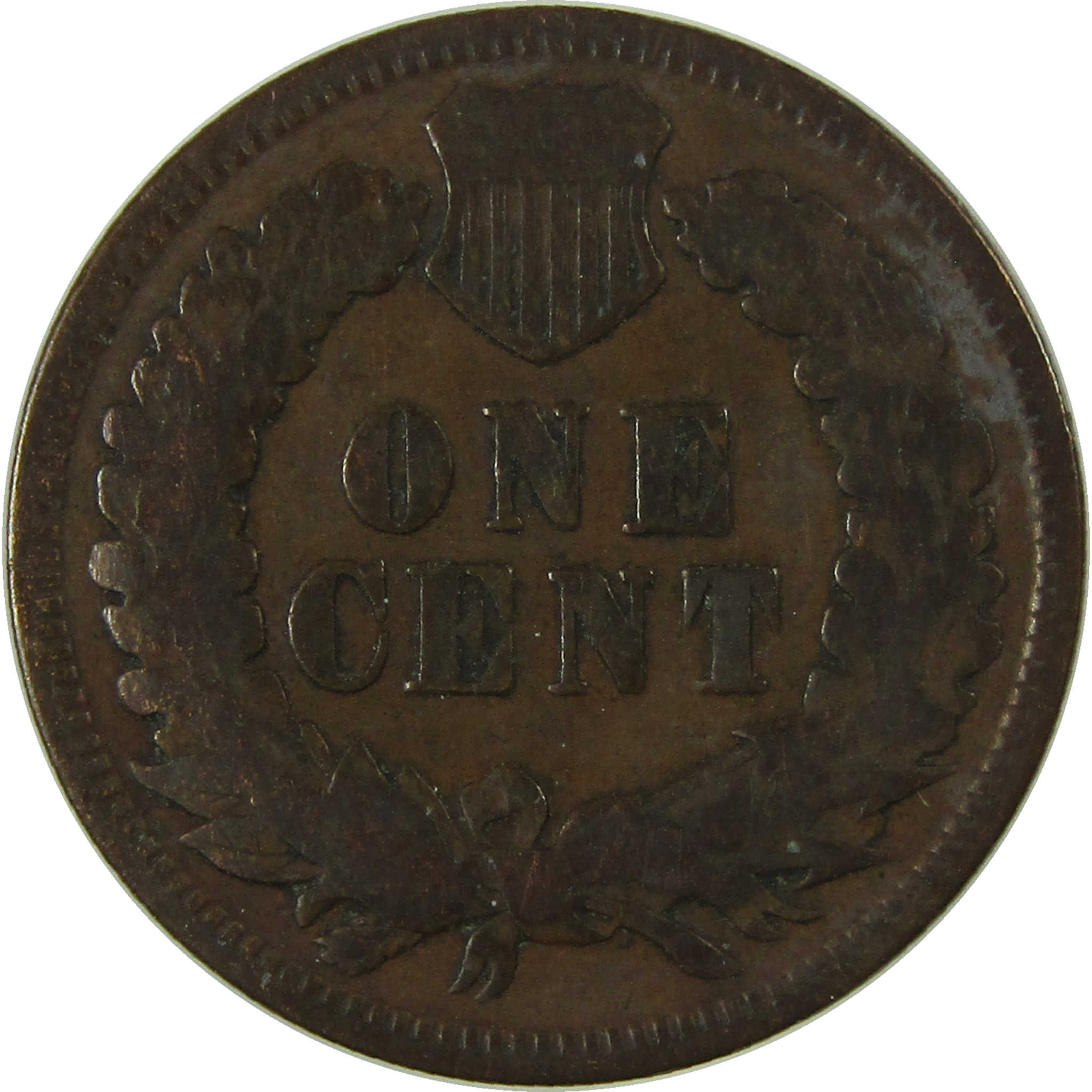 1871 Indian Head Cent AG About Good Penny 1c Coin SKU:I27820