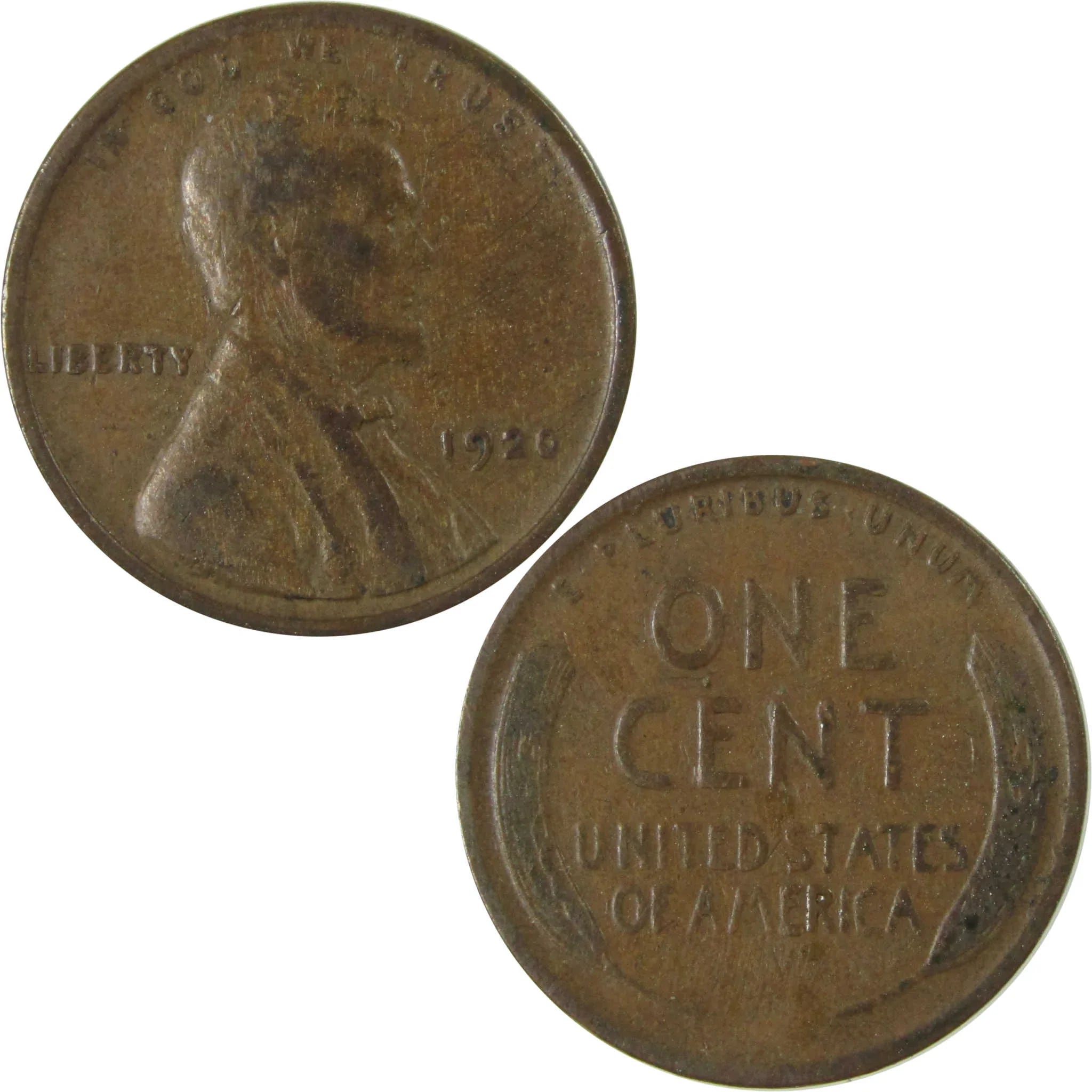 1920 Lincoln Wheat Cent VG Very Good Penny 1c Coin SKU:I25829