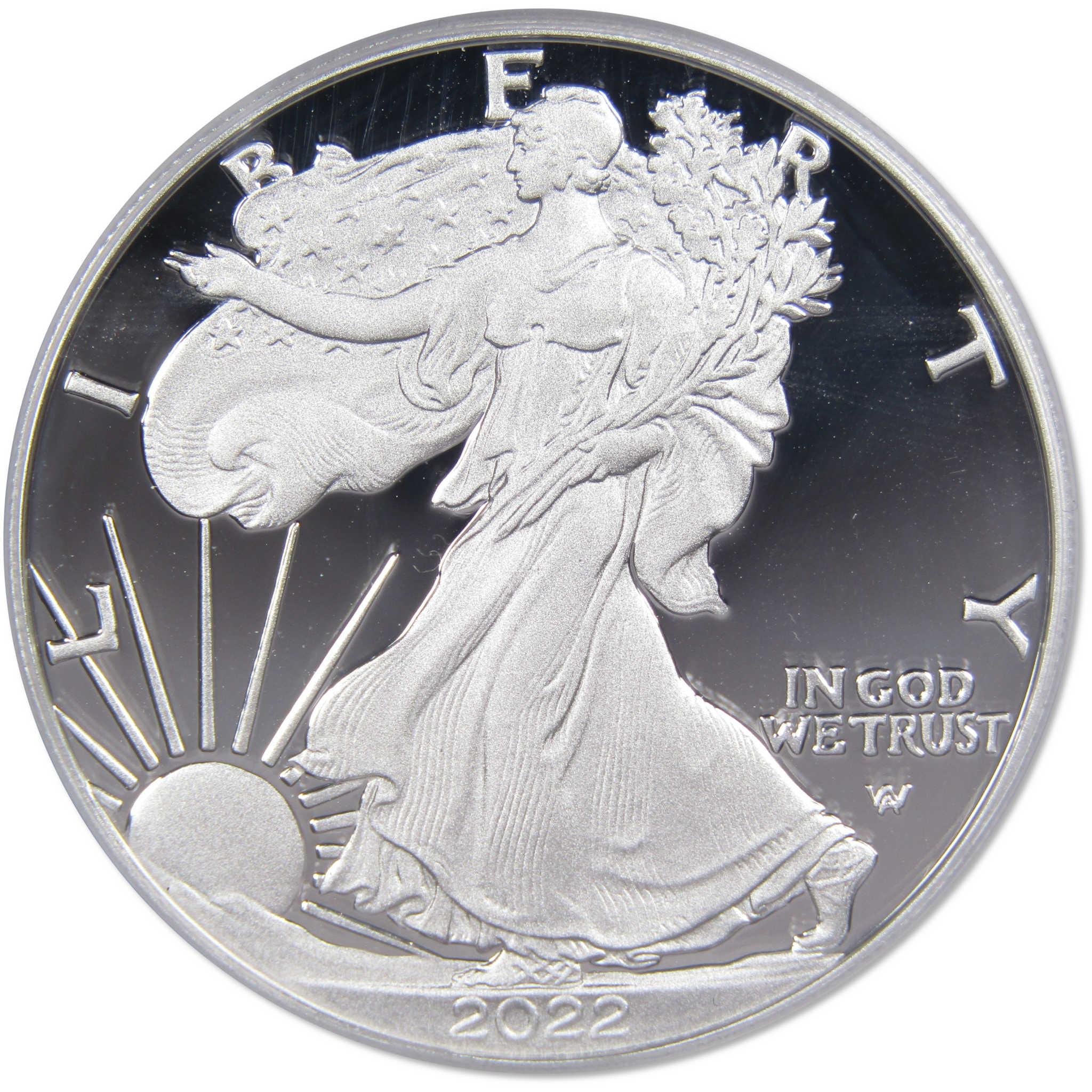 2022 W American Silver Eagle PR 70 DCAM PCGS First Strike SKU:OPC47