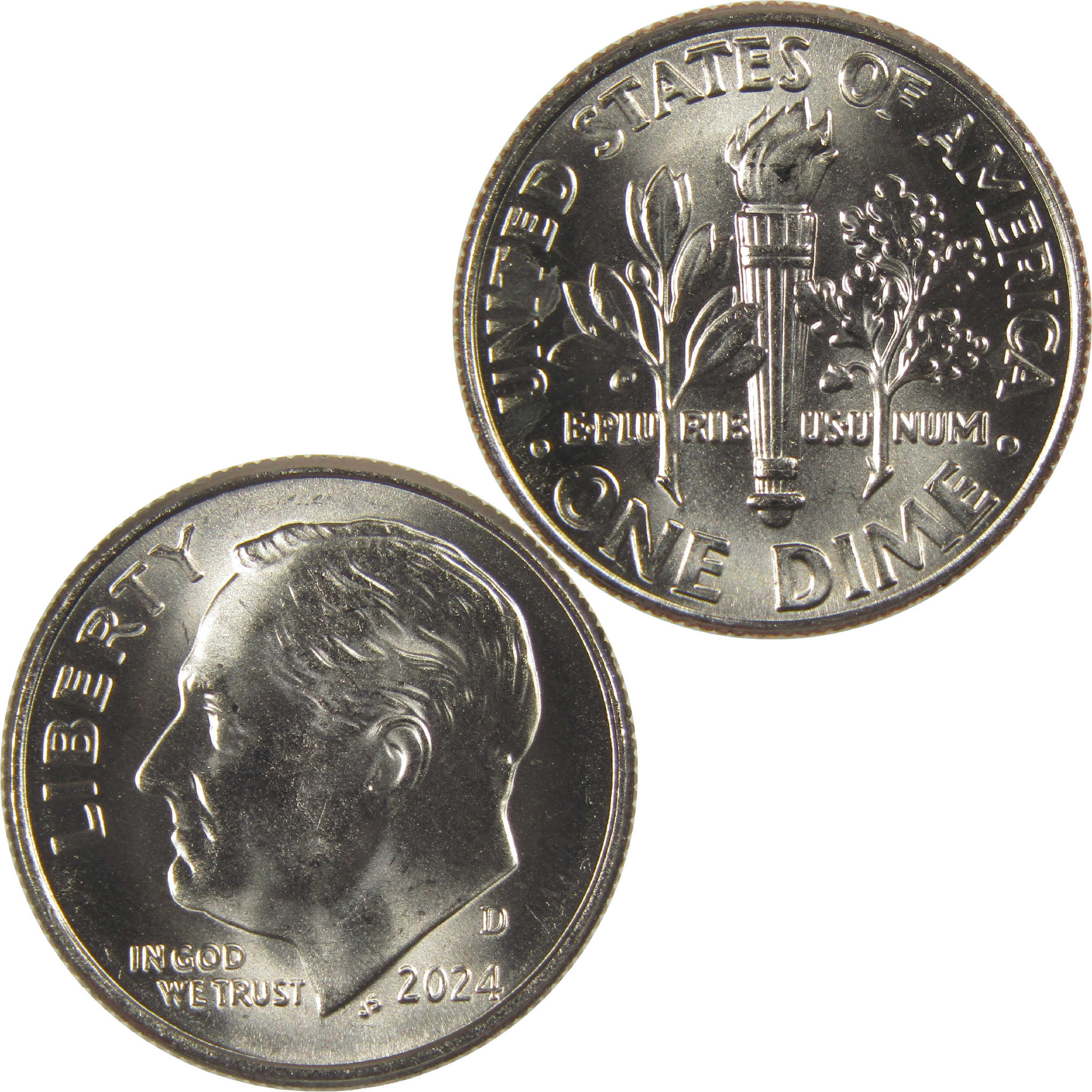 2024 D Roosevelt Dime Uncirculated Clad 10c Coin