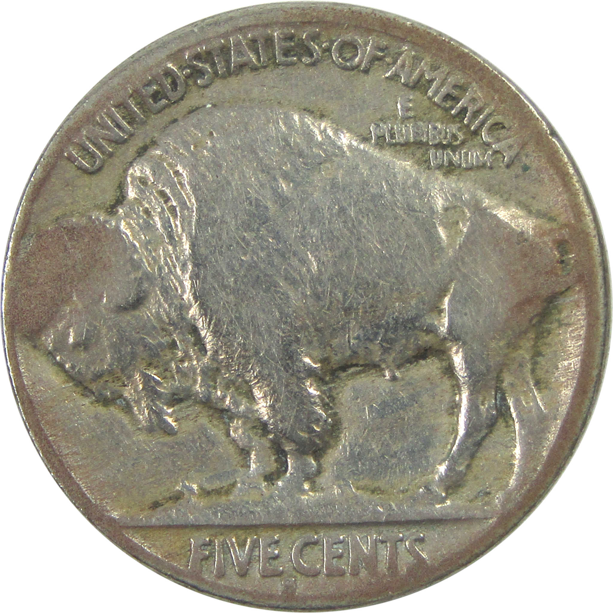 1921 S Indian Head Buffalo Nickel VG Very Good Details 5c SKU:I15317