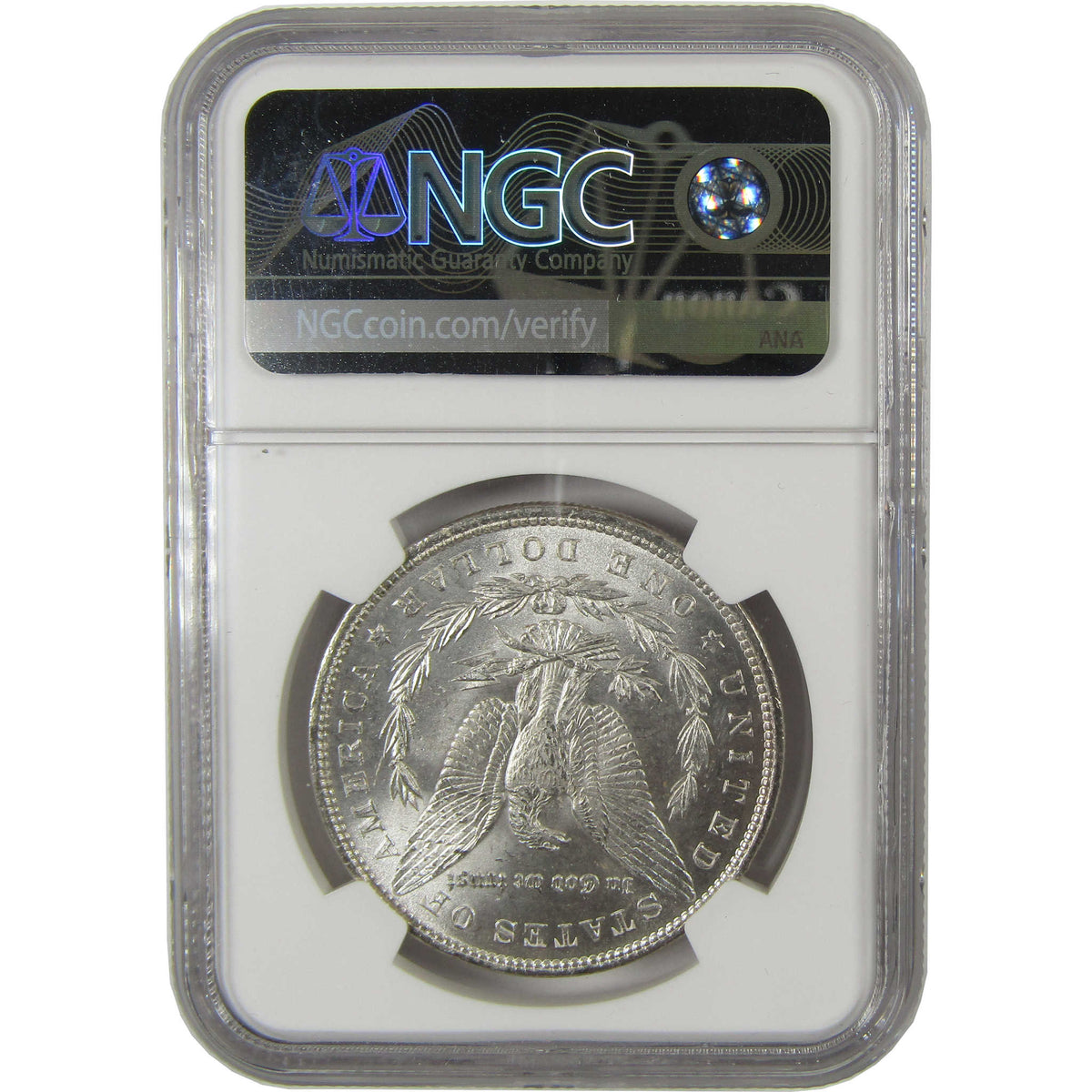 1880 Morgan Silver Dollar MS 65 NGC Uncirculated $1 Coin Collectible - Morgan coin - Morgan silver dollar - Morgan silver dollar for sale - Profile Coins &amp; Collectibles