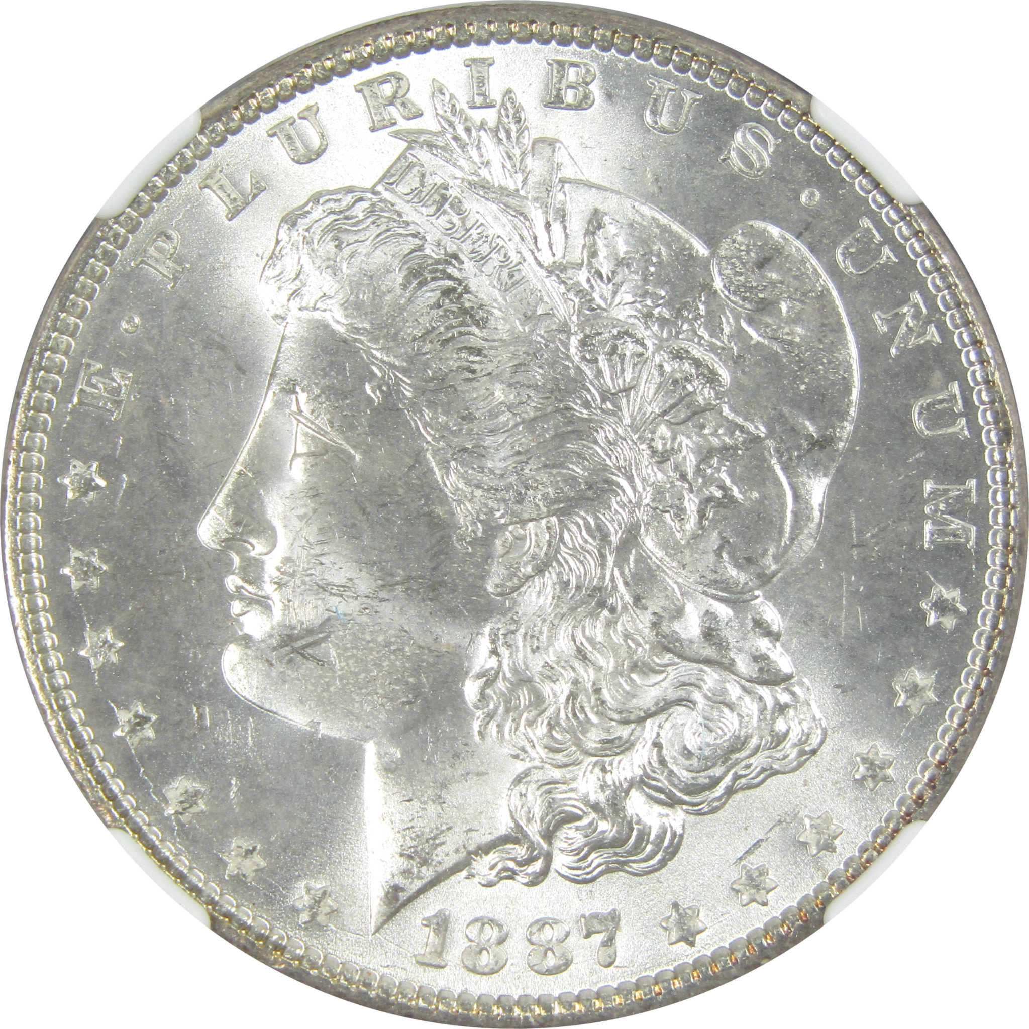 1887 Morgan Dollar MS 64 NGC Silver $1 Uncirculated Coin SKU:I15682 - Morgan coin - Morgan silver dollar - Morgan silver dollar for sale - Profile Coins &amp; Collectibles