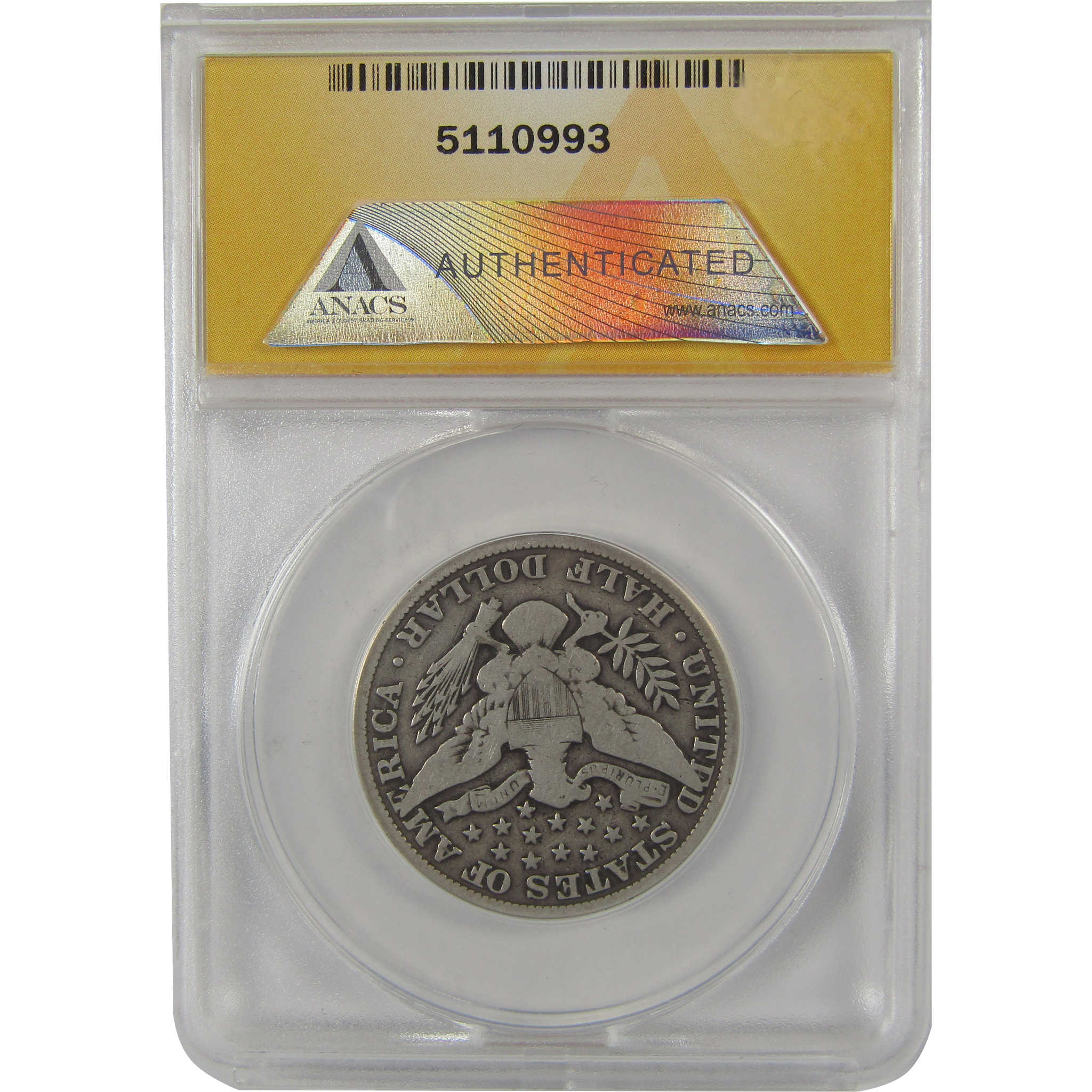 1913 Barber Half Dollar VG 8 ANACS Silver 50c Coin SKU:I23550