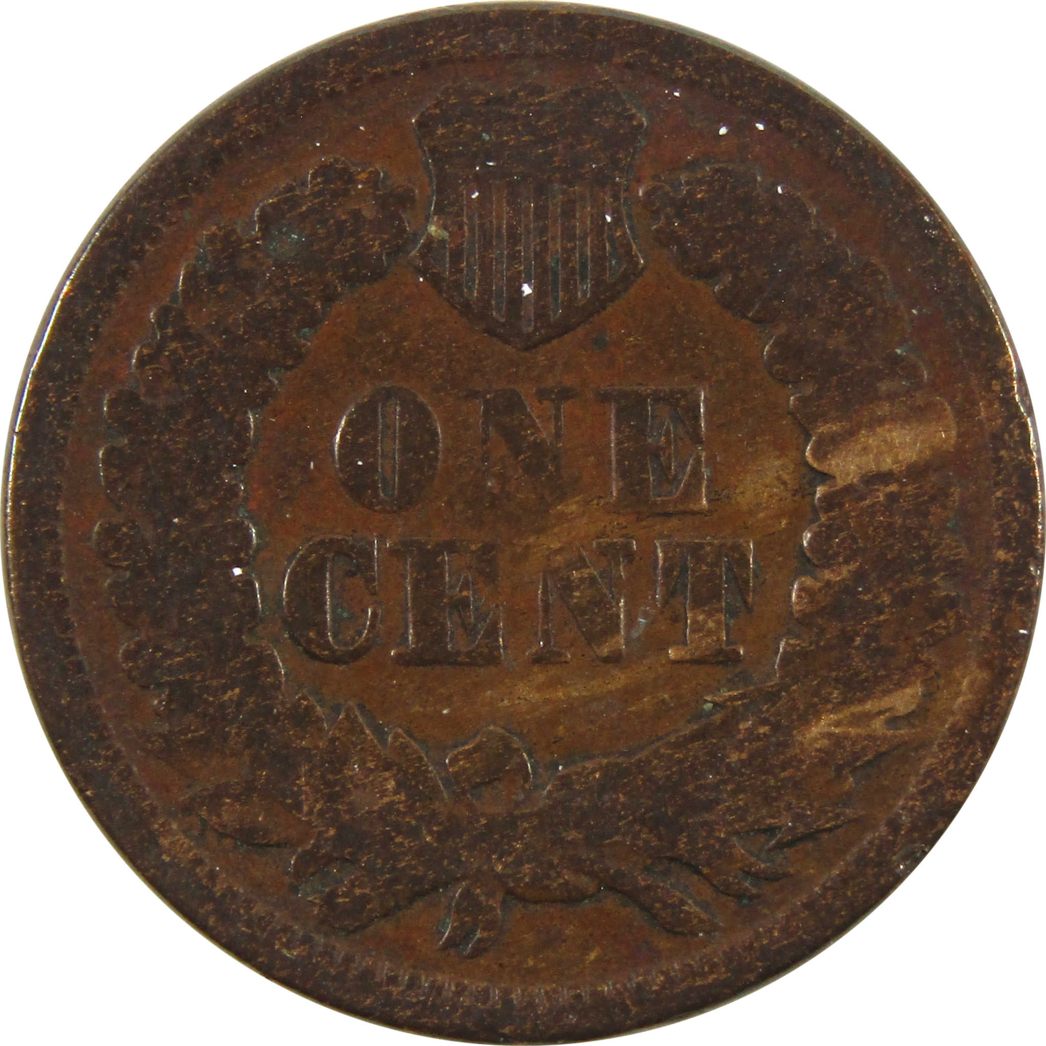1869 Indian Head Cent G Good Penny 1c Coin SKU:I10296