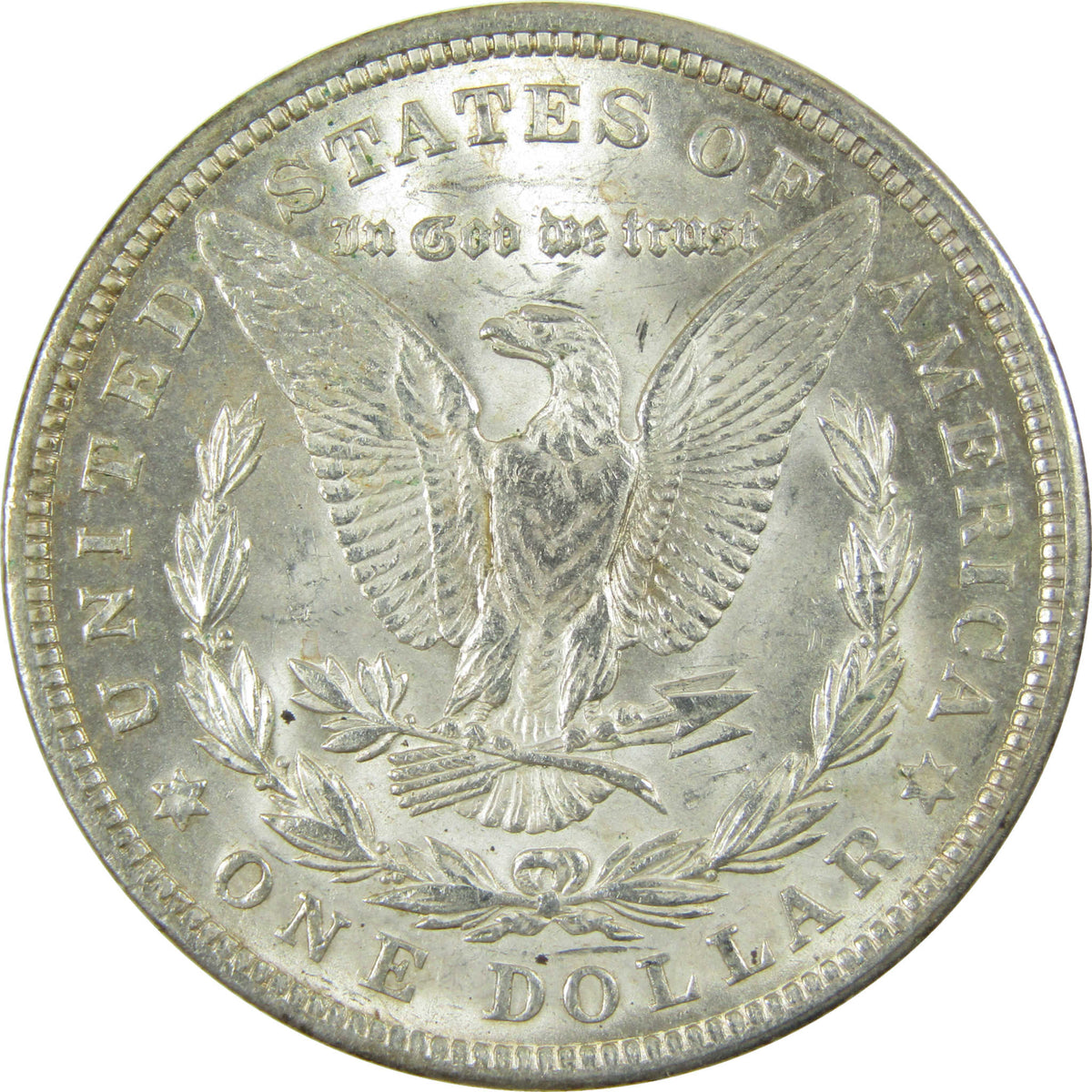 1921 Morgan Silver Dollar Uncirculated Mint State $1 Coin SKU:CP1782
