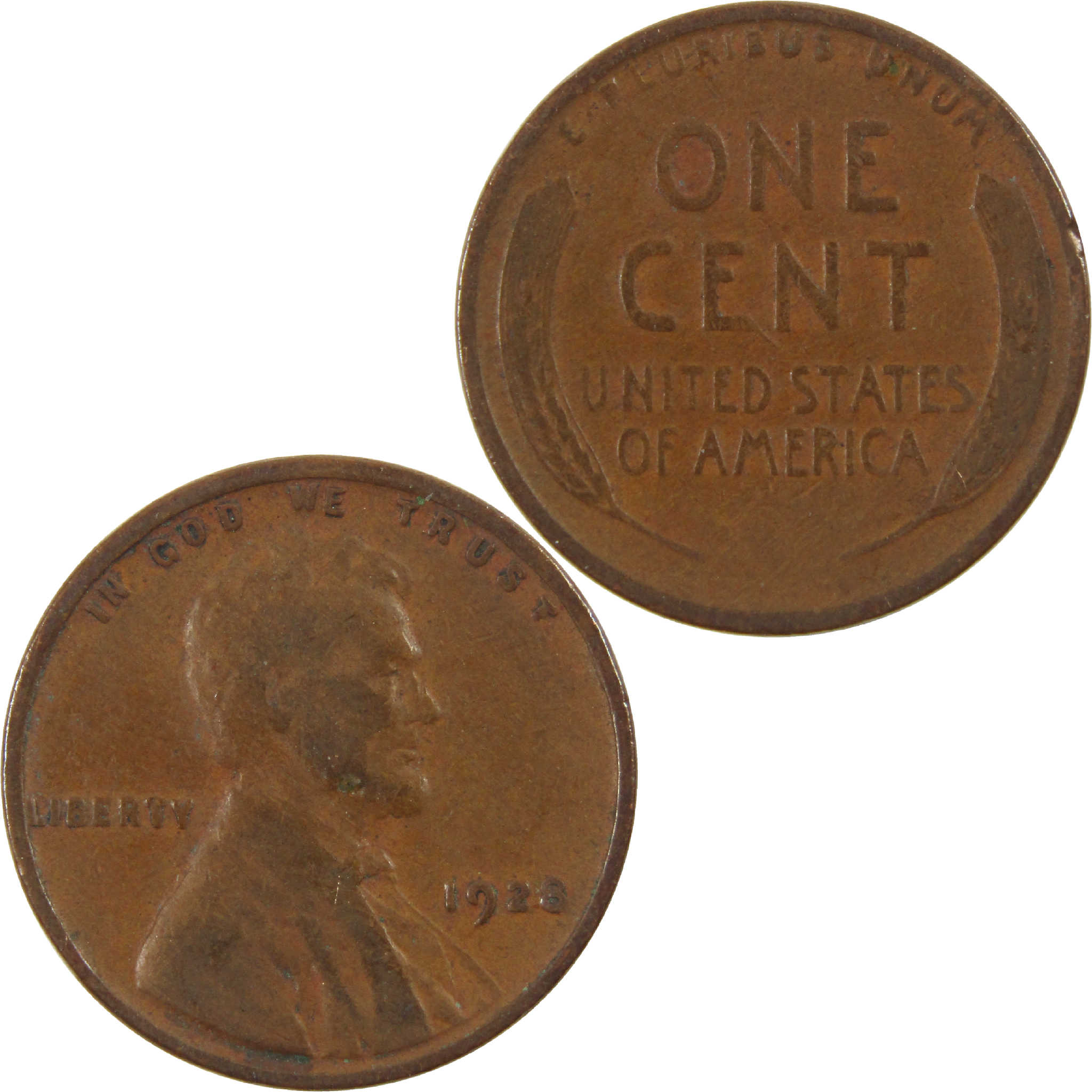 1928 Lincoln Wheat Cent G Good Penny 1c Coin