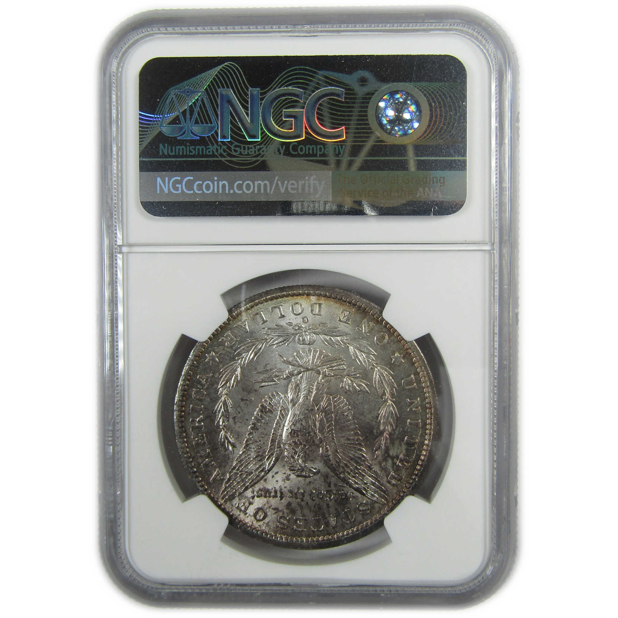 1900 O Morgan Silver Dollar MS 63 NGC Uncirculated Toned SKU:I27886