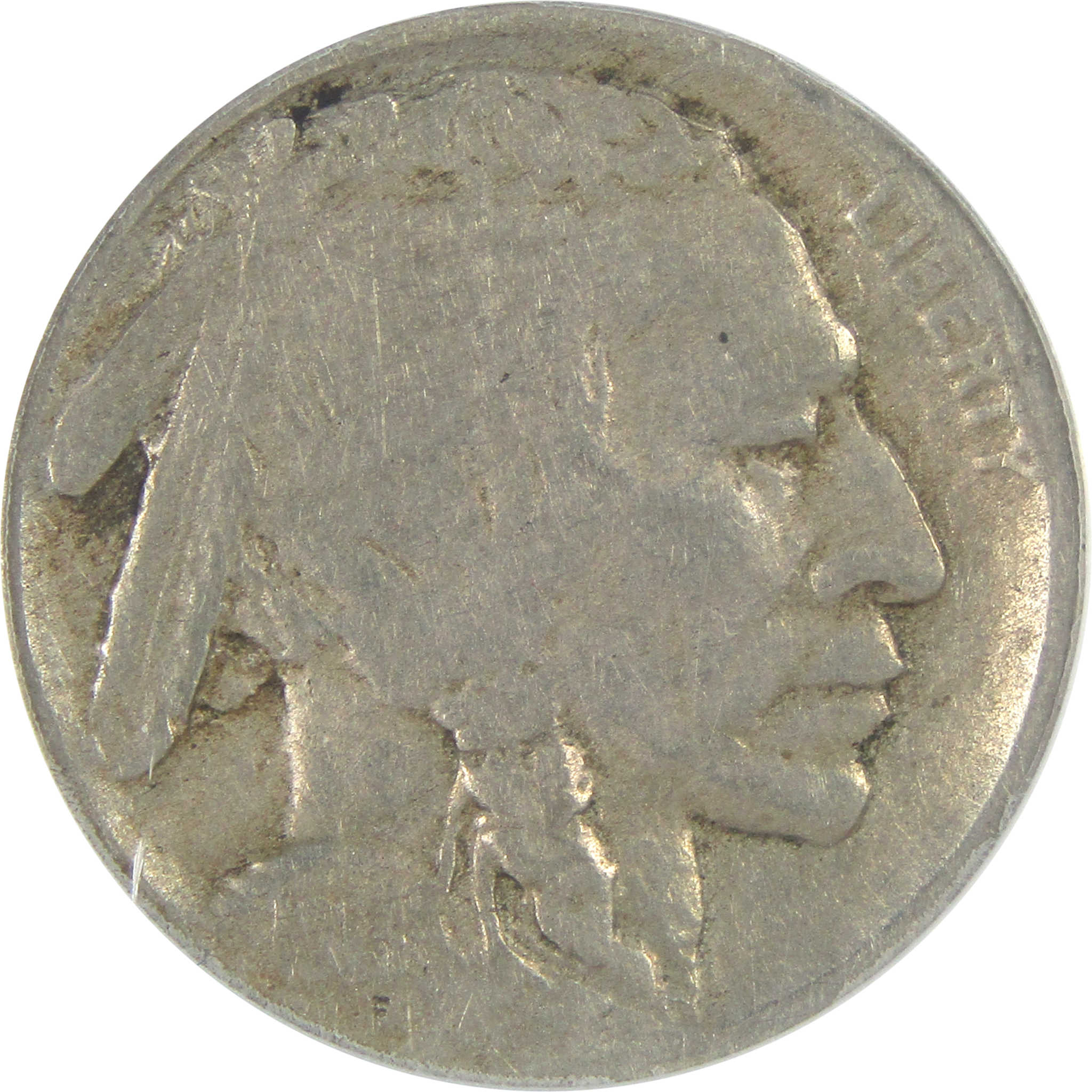 1913 D Type 2 Indian Head Buffalo Nickel VG 10 ANACS 5c SKU:I16281