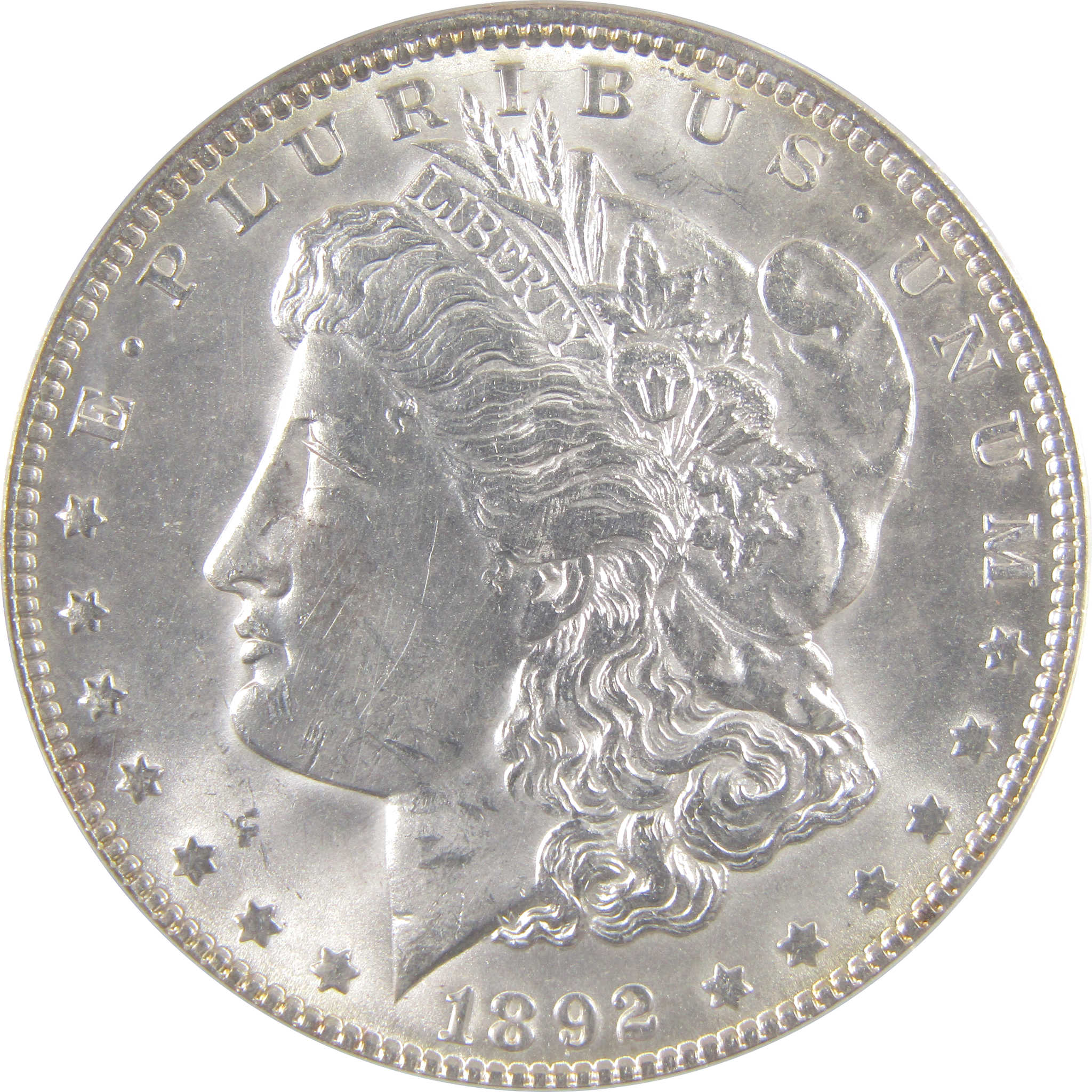 1892 Morgan Dollar MS 63 ANACS Silver Uncirculated $1 Coin SKU:I17987 - Morgan coin - Morgan silver dollar - Morgan silver dollar for sale - Profile Coins &amp; Collectibles