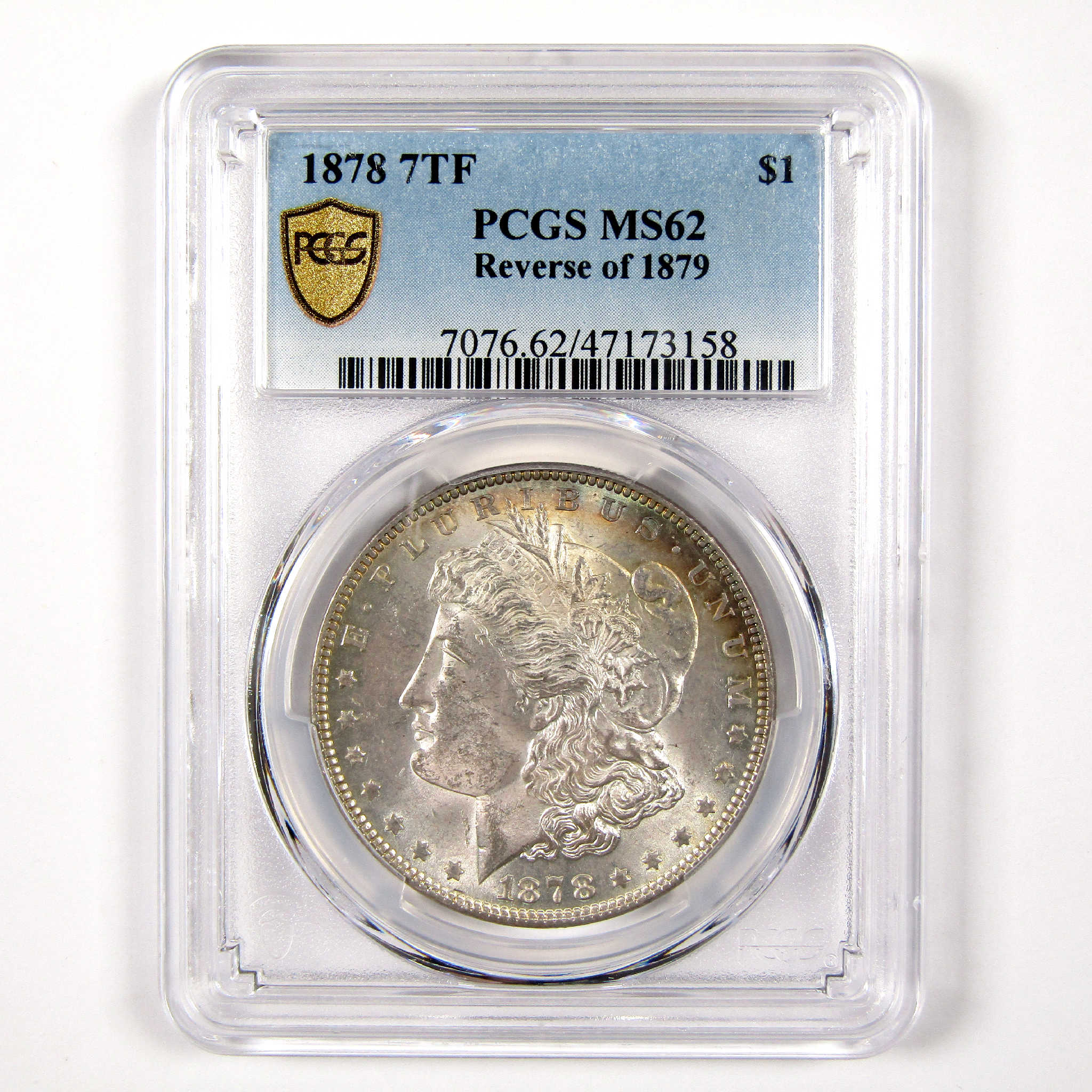 1878 7TF Rev 79 Morgan Dollar MS 62 PCGS Silver $1 Unc SKU:I11311 - Morgan coin - Morgan silver dollar - Morgan silver dollar for sale - Profile Coins &amp; Collectibles