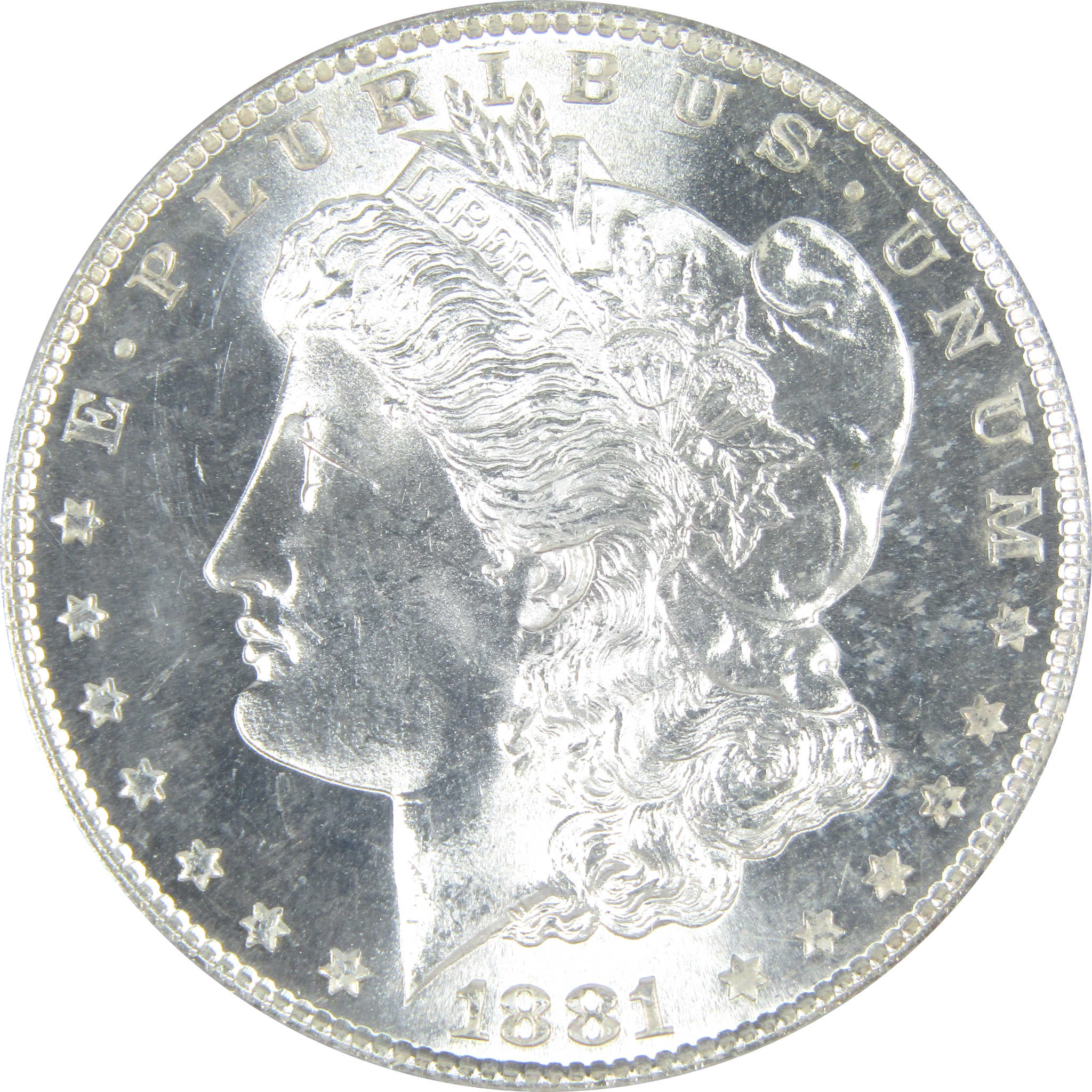 1881 S Morgan Dollar MS 65 PCGS Silver $1 Uncirculated SKU:CPC8593 - Morgan coin - Morgan silver dollar - Morgan silver dollar for sale - Profile Coins &amp; Collectibles