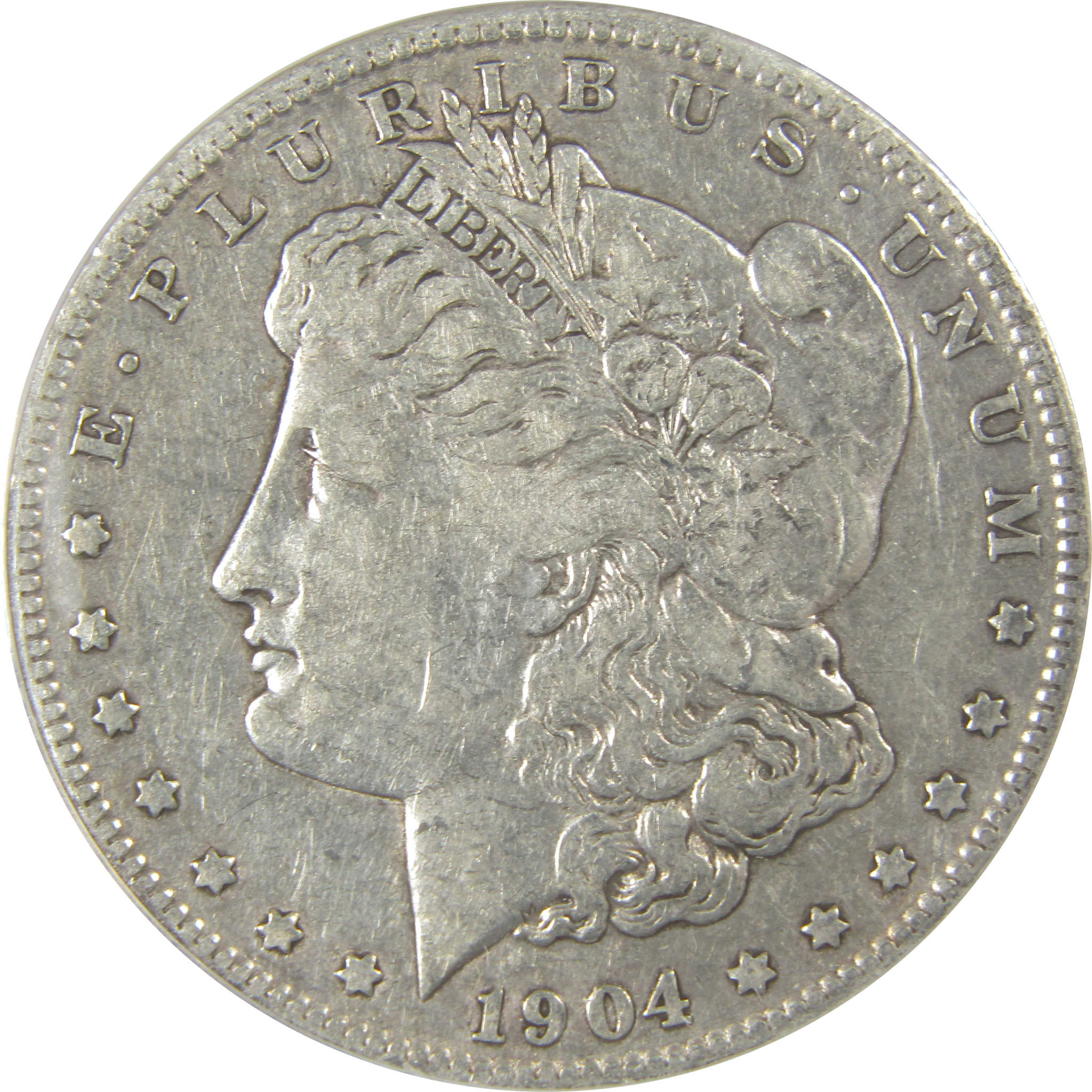 1904 S Morgan Dollar VF 20 ANACS Silver $1 Coin SKU:I21120 - Morgan coin - Morgan silver dollar - Morgan silver dollar for sale - Profile Coins &amp; Collectibles