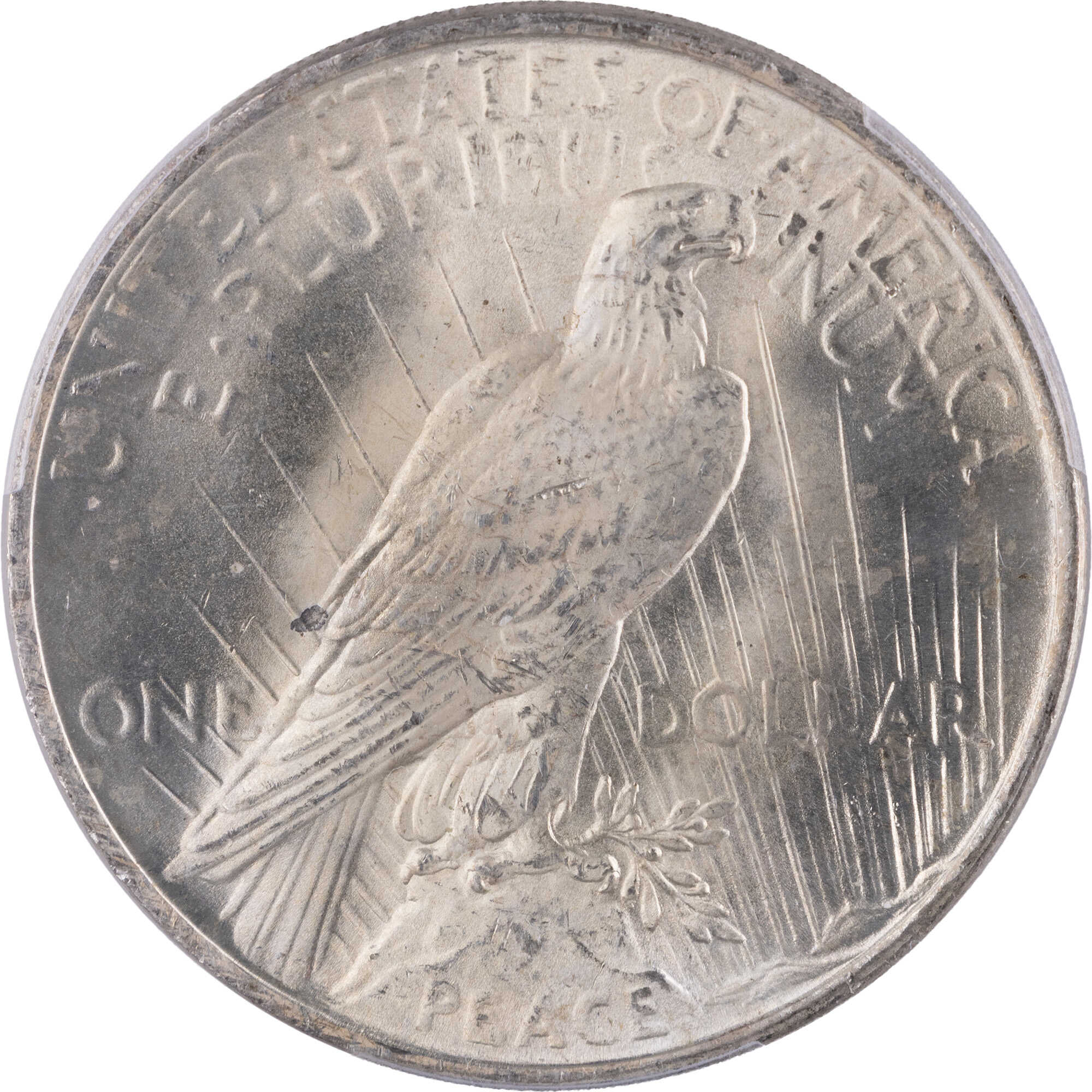 1923 Peace Dollar MS 64 PCGS Silver $1 Uncirculated Coin SKU:CPC12849