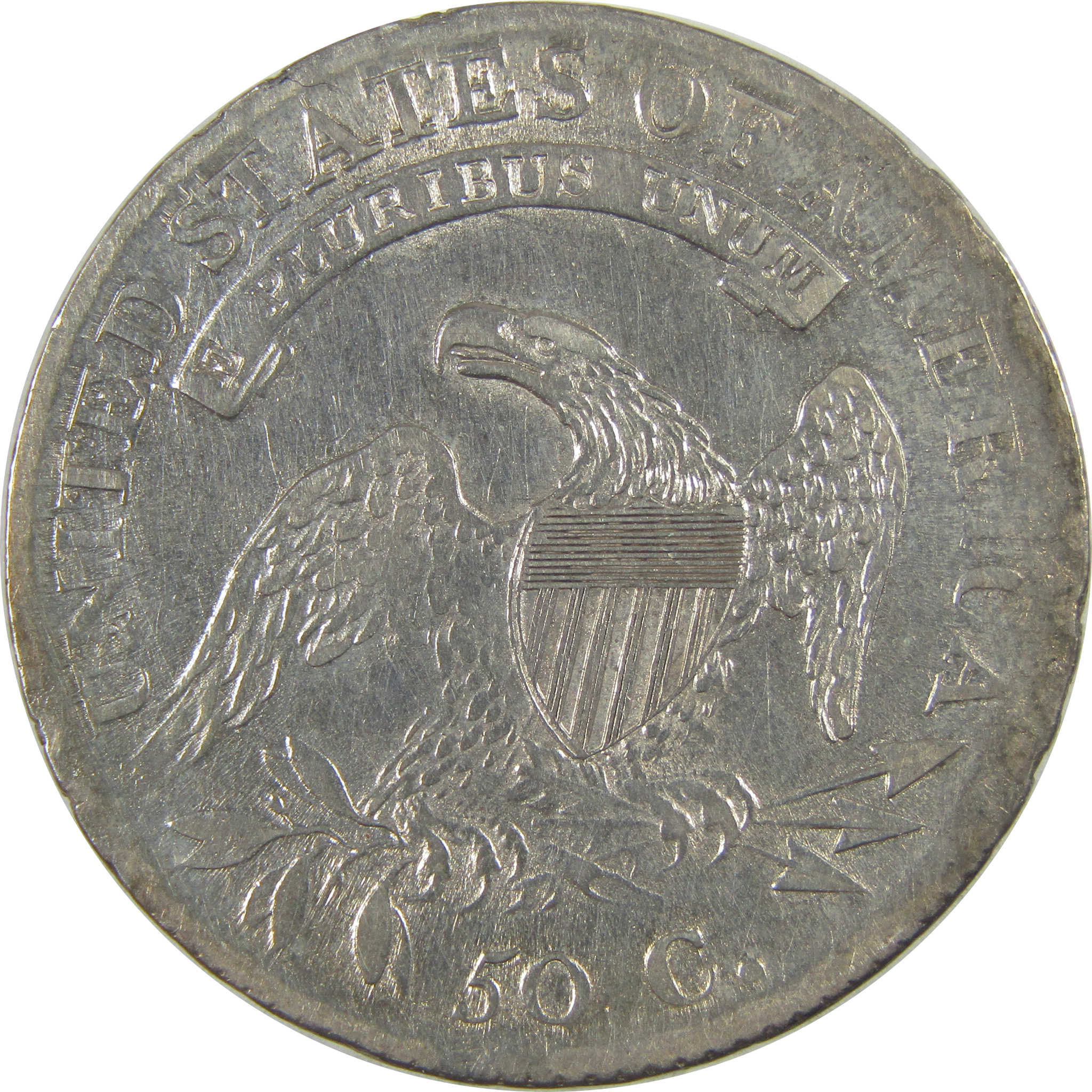 1813 Capped Bust Half Dollar XF Details Silver 50c Coin SKU:CPC0963