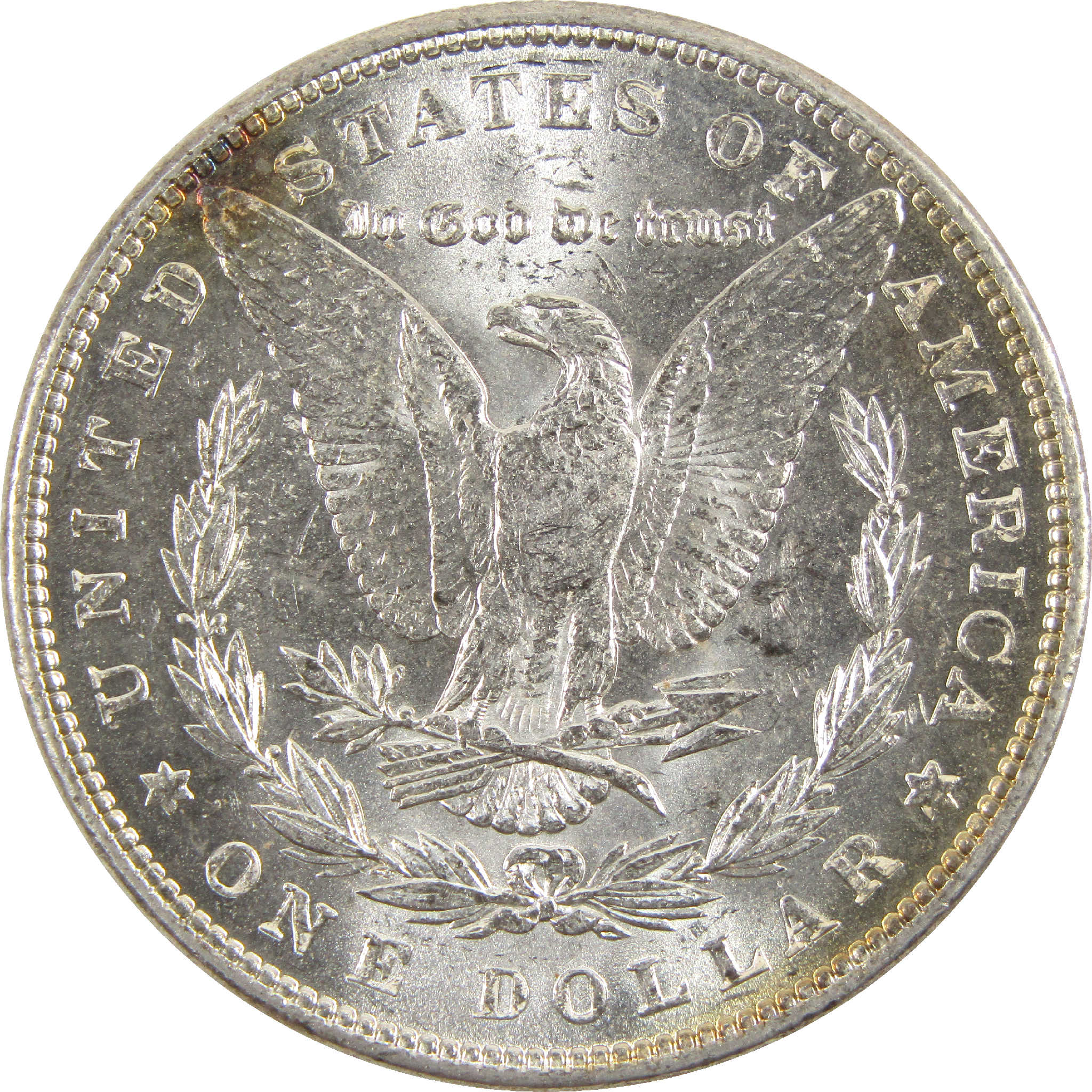 1886 Morgan Dollar Uncirculated Silver $1 Coin Toned SKU:CPC6167