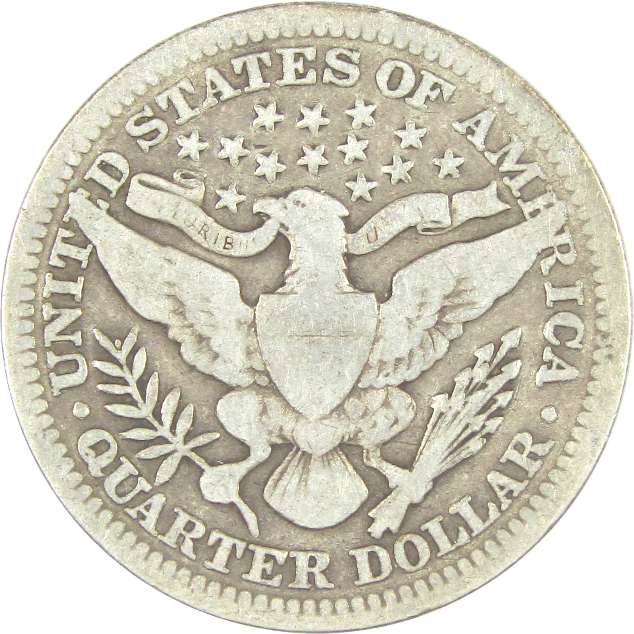 1905 Barber Quarter G Good Silver 25c Coin SKU:I15534