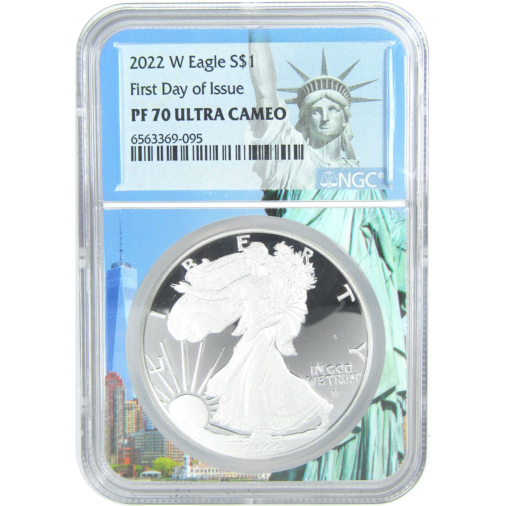 2022 W American Silver Eagle PF 70 UCAM NGC First Day SKU:CPC9446