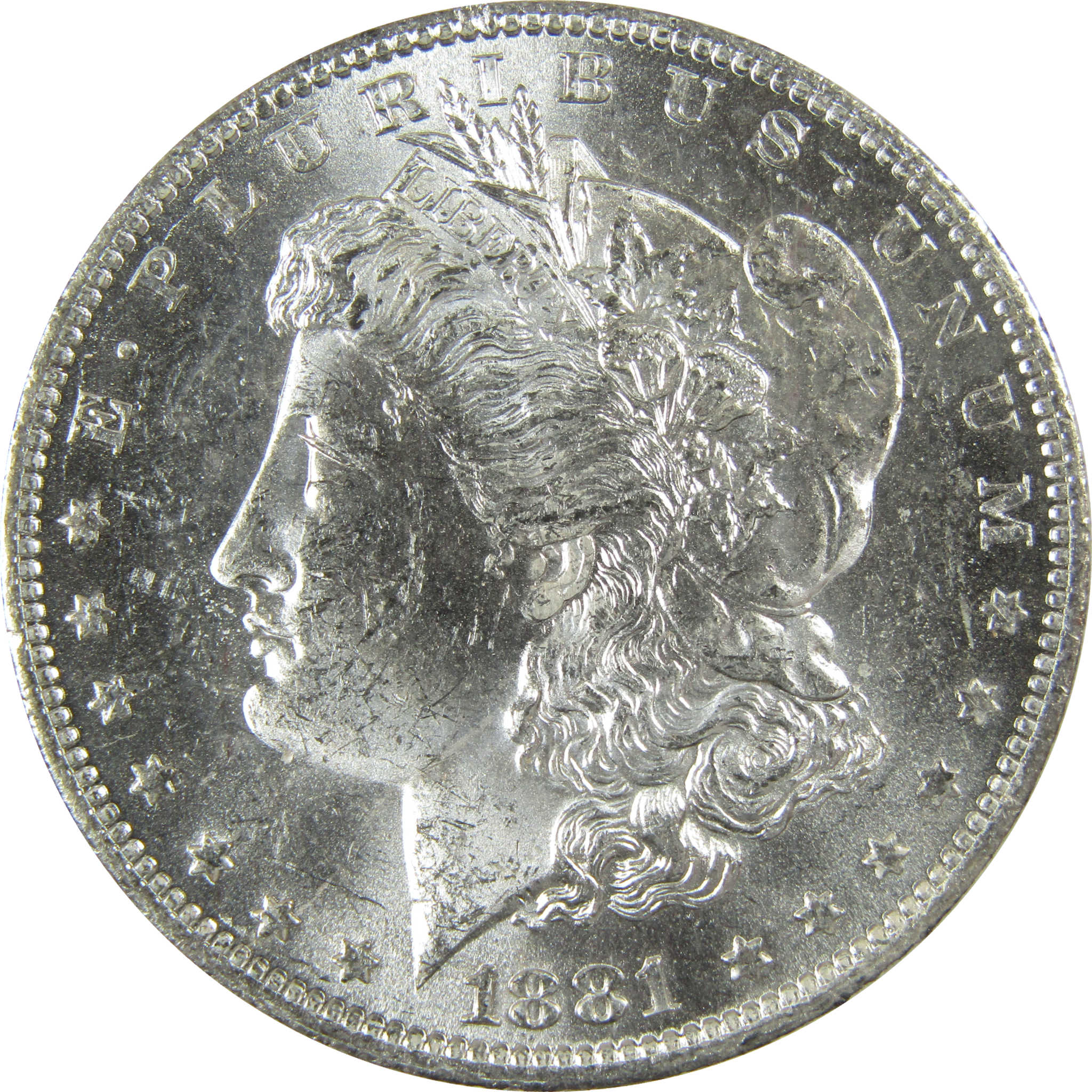 1881 O Morgan Silver Dollar Uncirculated Mint State $1 Coin SKU:I27710